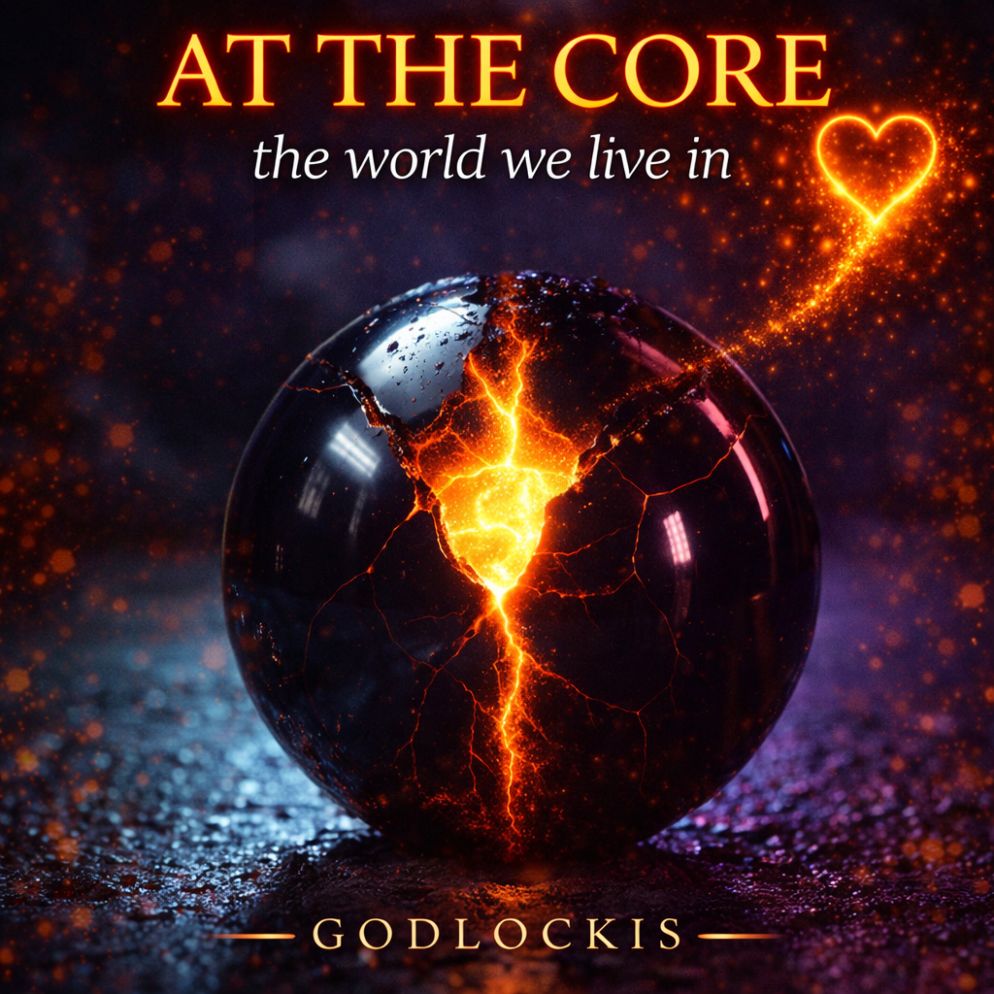 AT THE CORE the world we live in artwork