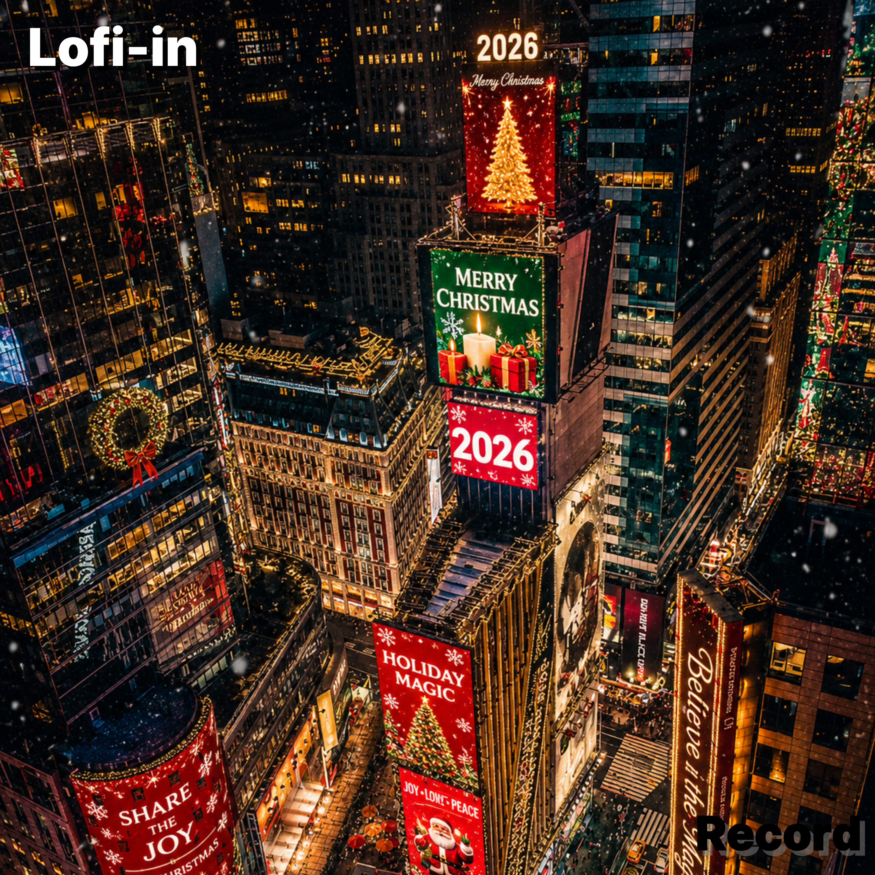 Christmas Lights Tonight by Lofi-in cover art