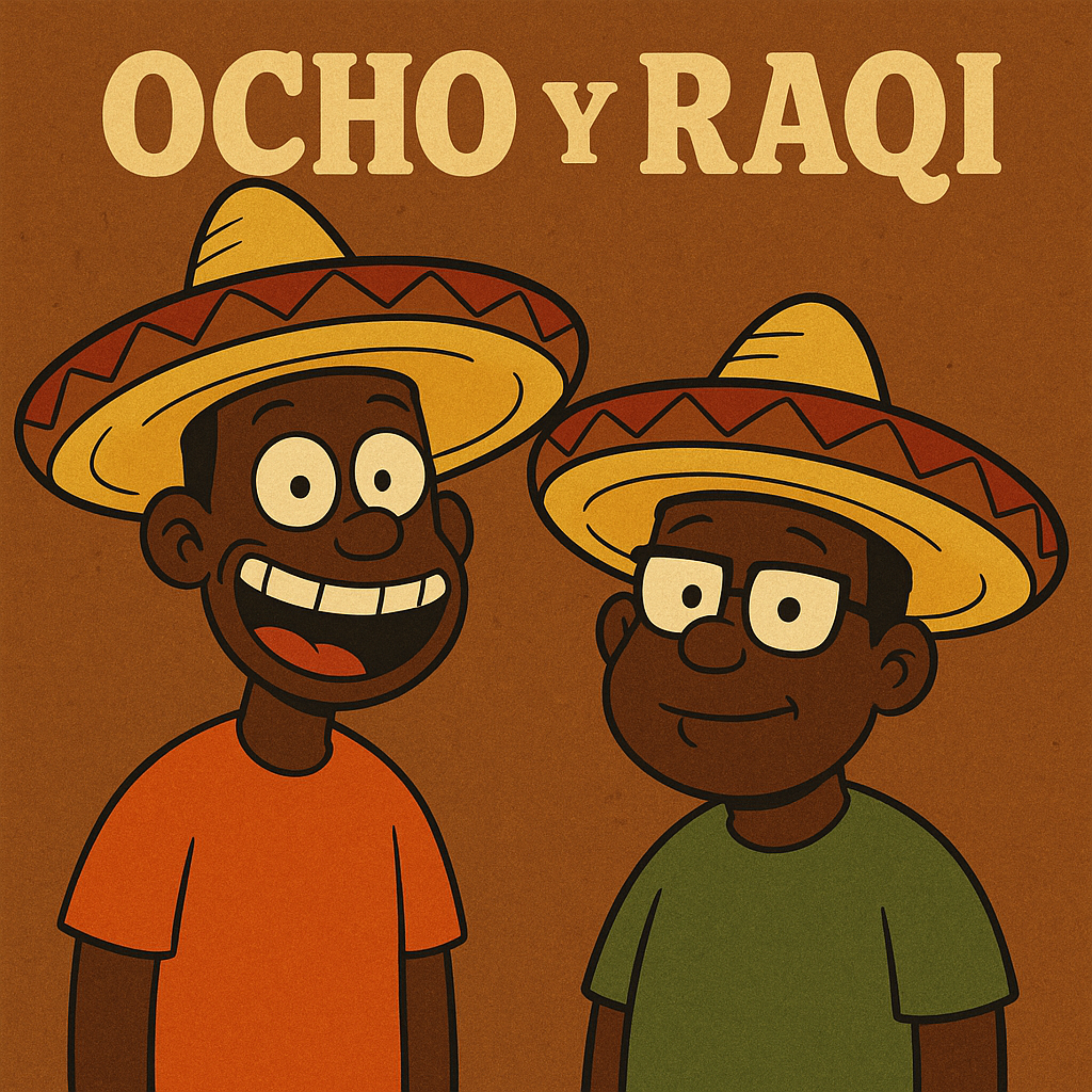 Ocho y Raqi artwork