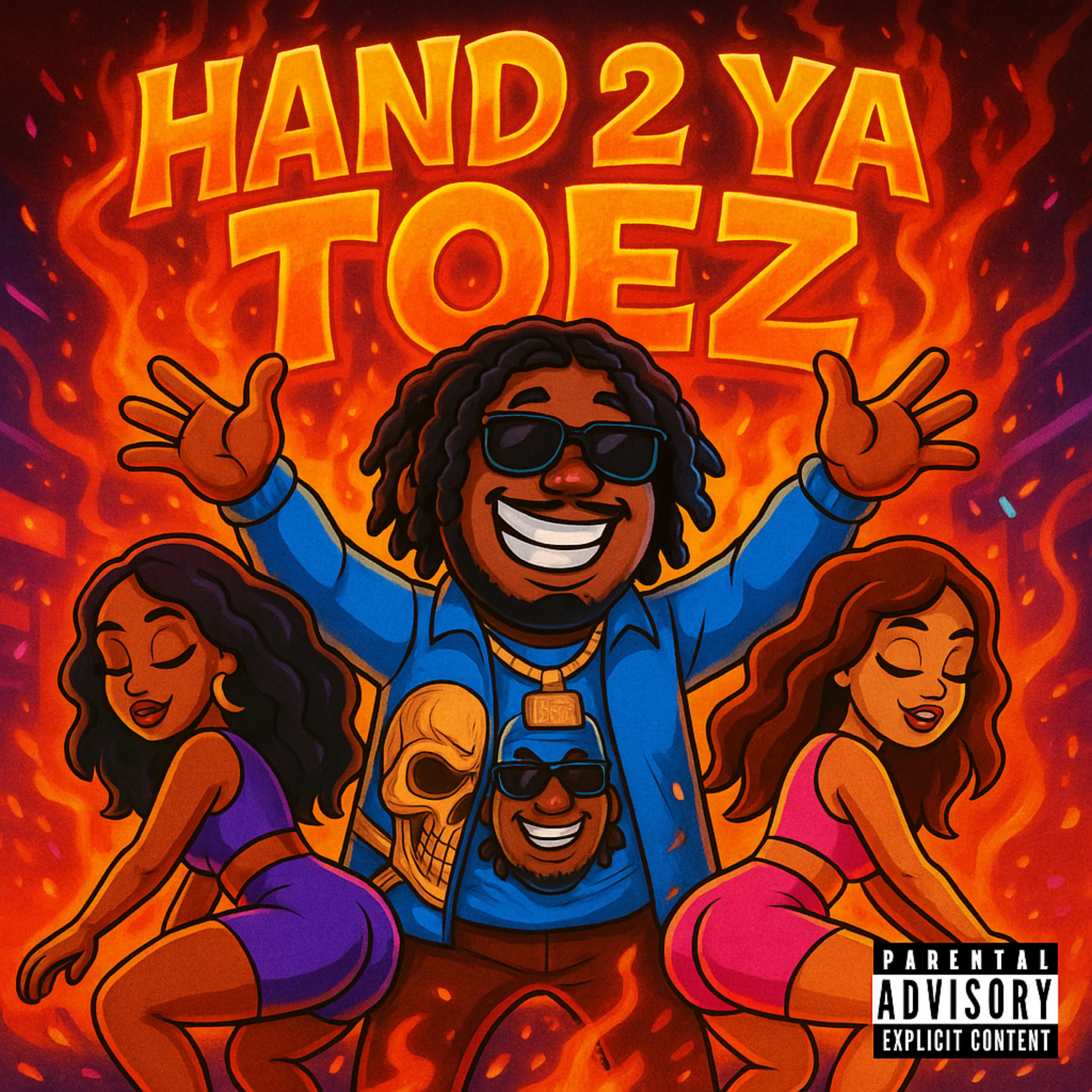 Hand 2 Ya Toez artwork