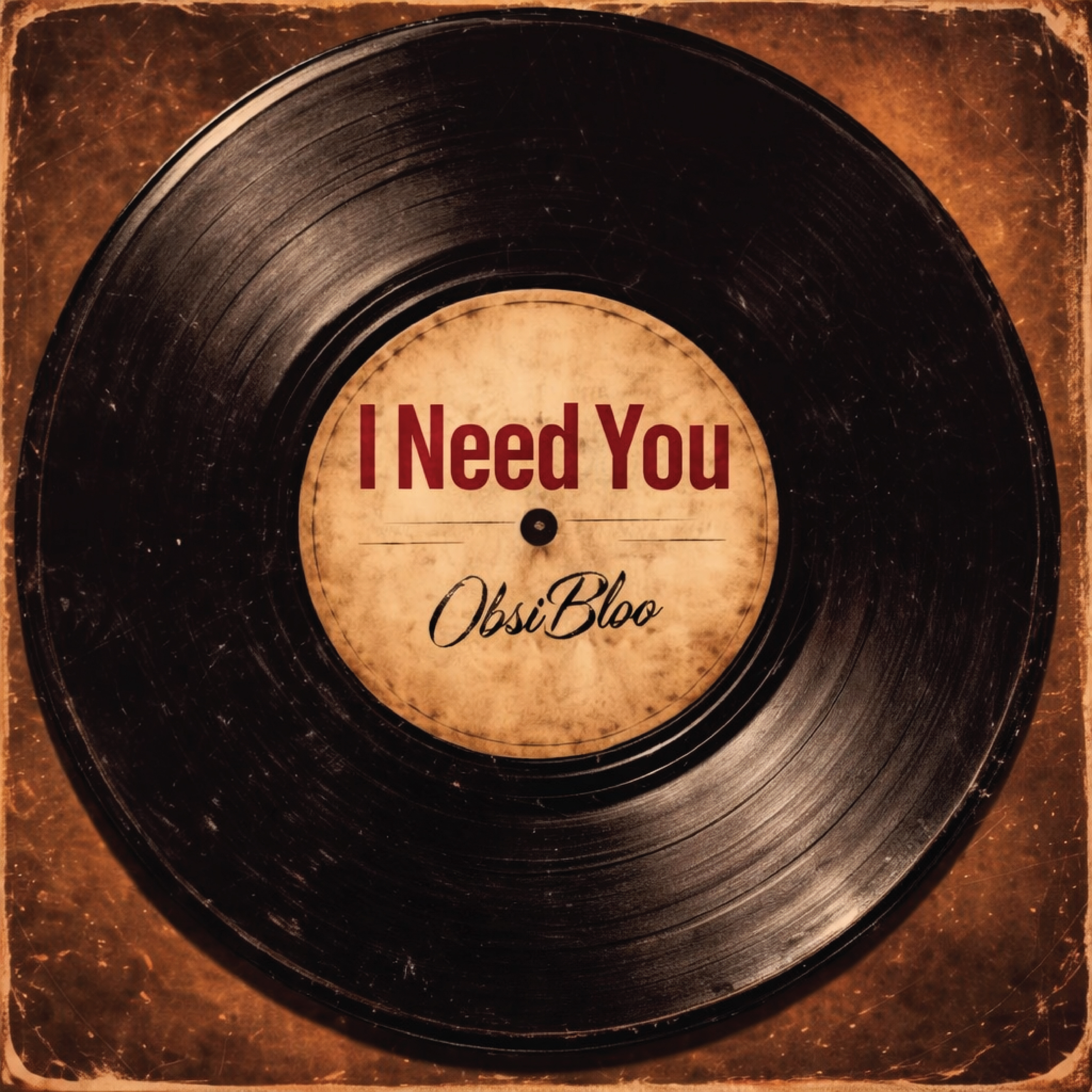 I Need You artwork