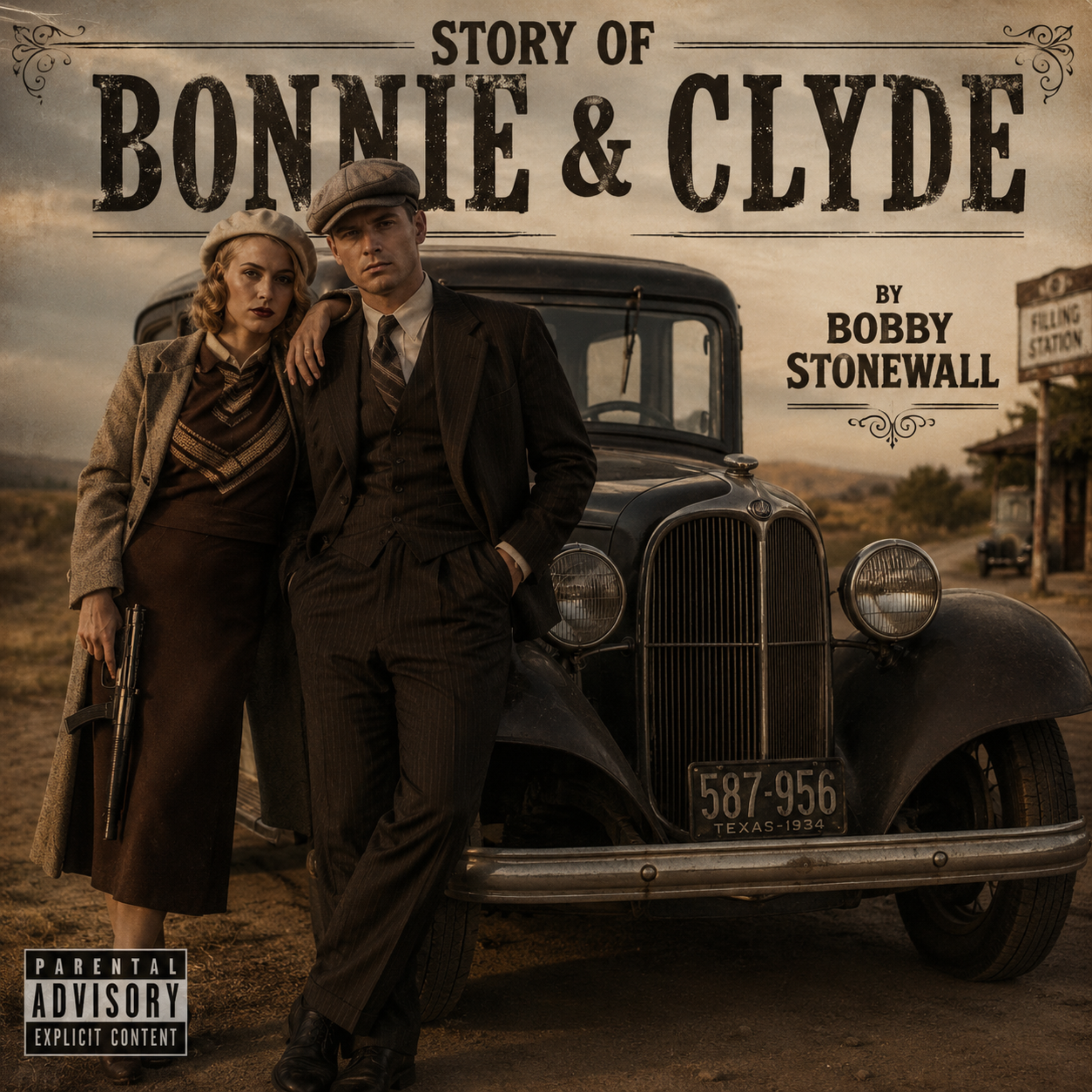 Story Of Bonnie & Clyde by Bobby Stonewall cover art