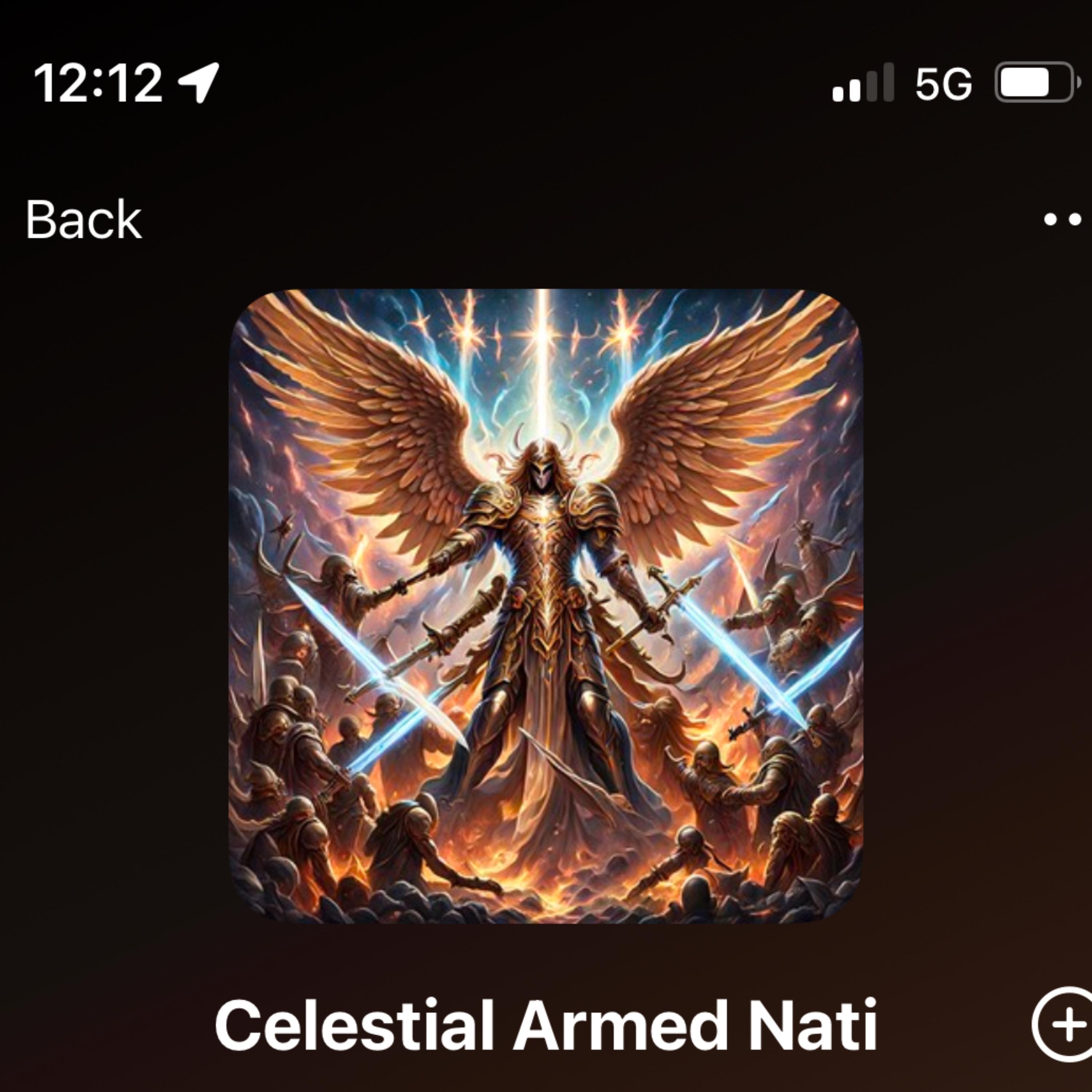 Celestial Armed Nati artwork