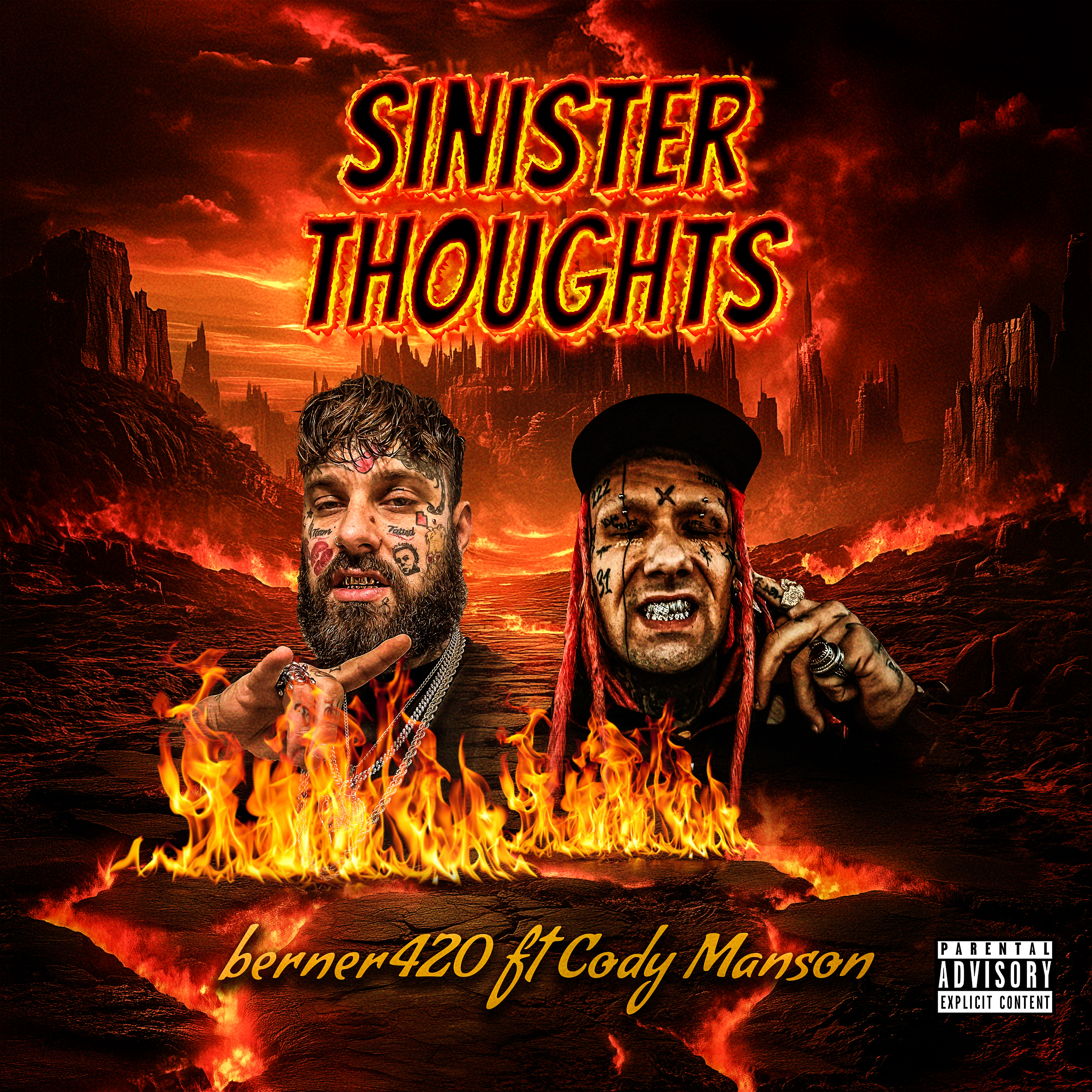 Sinister Thoughts by Berner420 cover art
