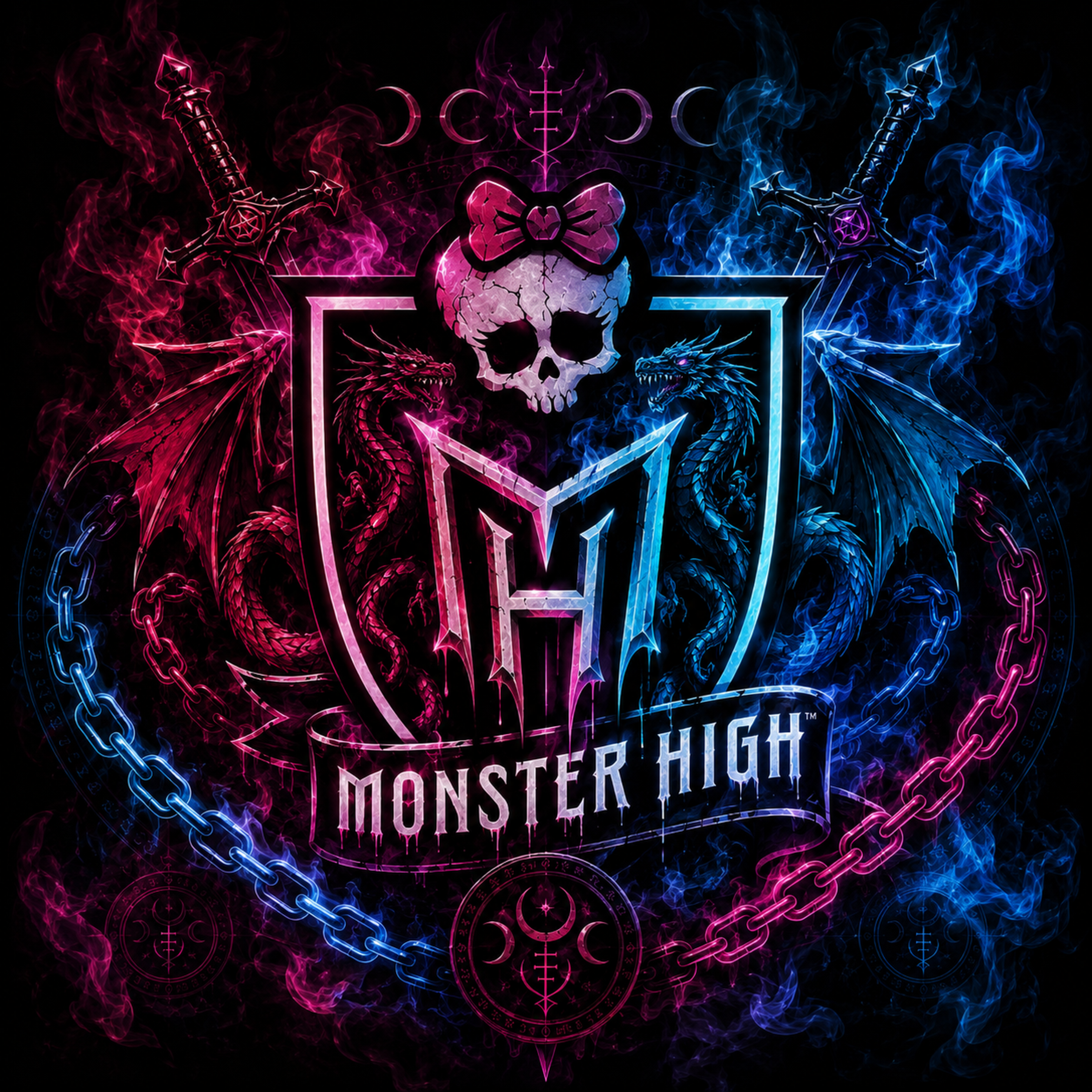 M0NST3R HIGH (D3V3!L) by V4!NT1 cover art