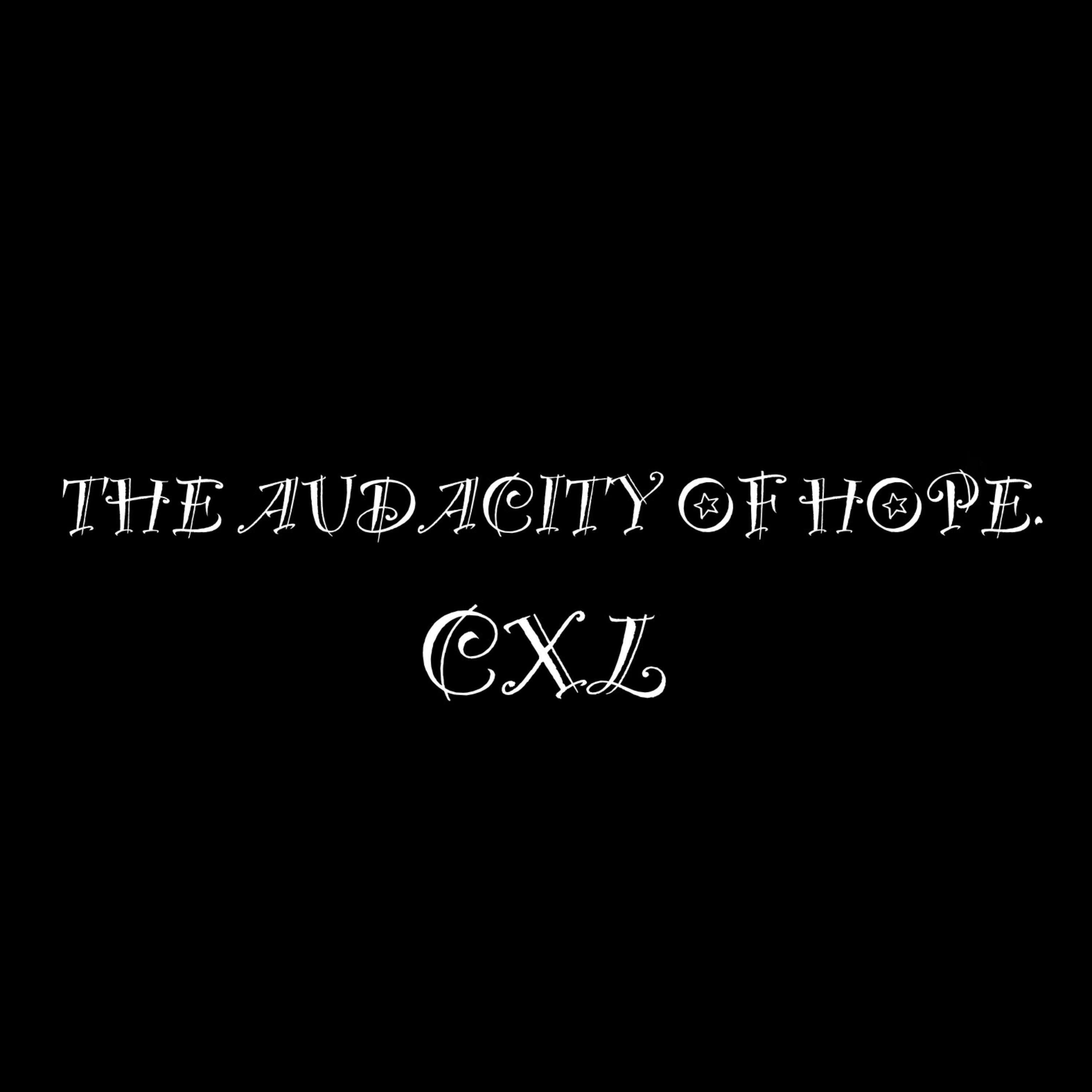 THE AUDACITY OF HOPE artwork