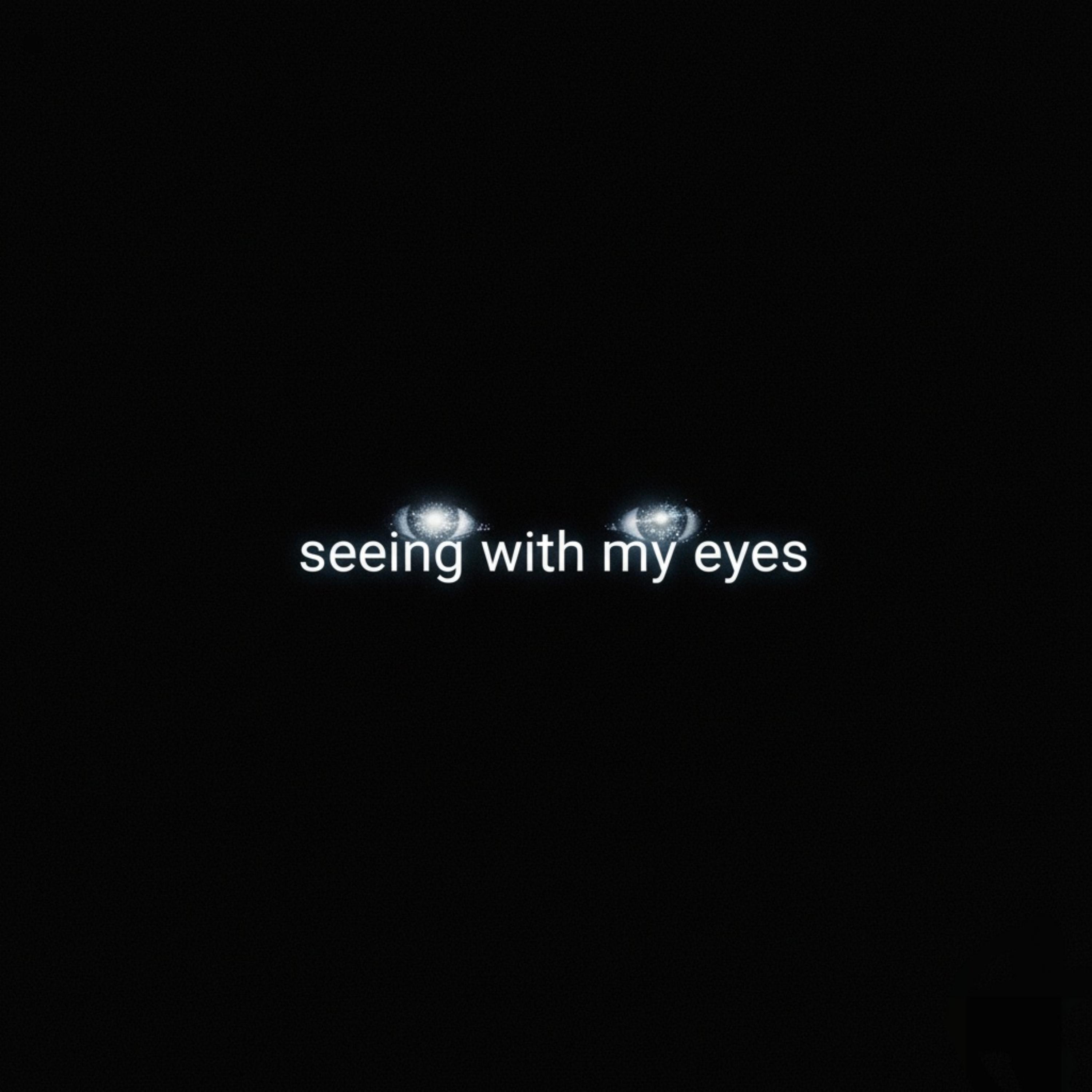 seeing with my eyes artwork