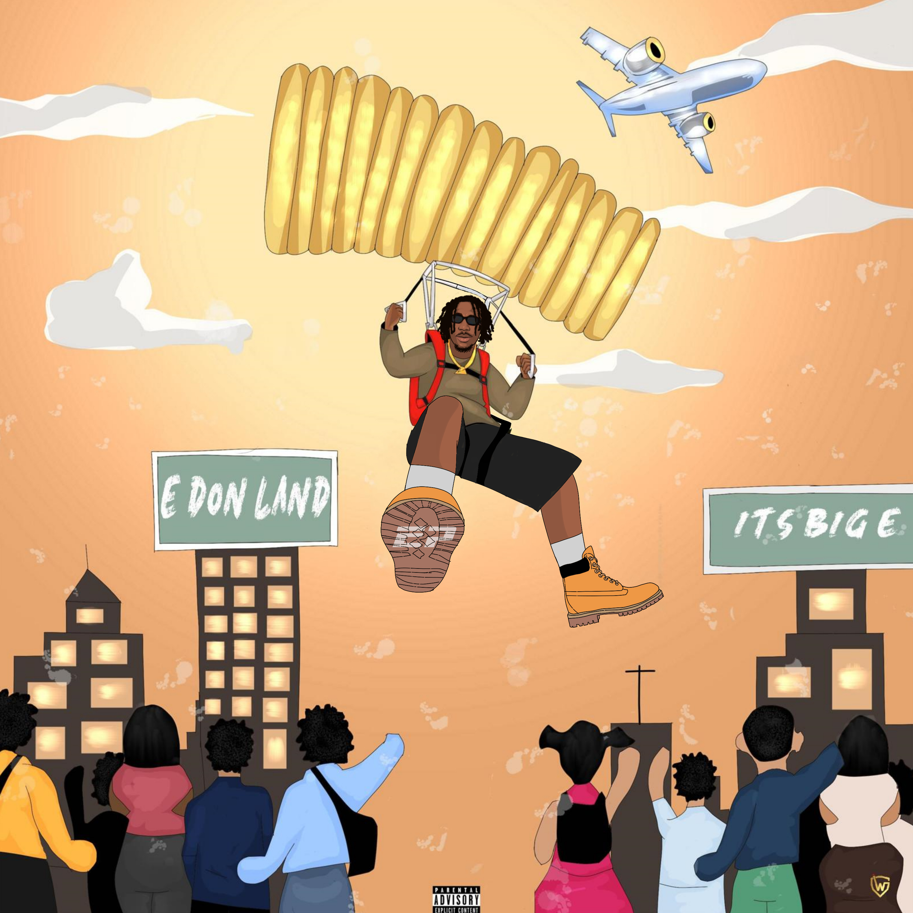 E Don Land by IT'S BIG-E cover art