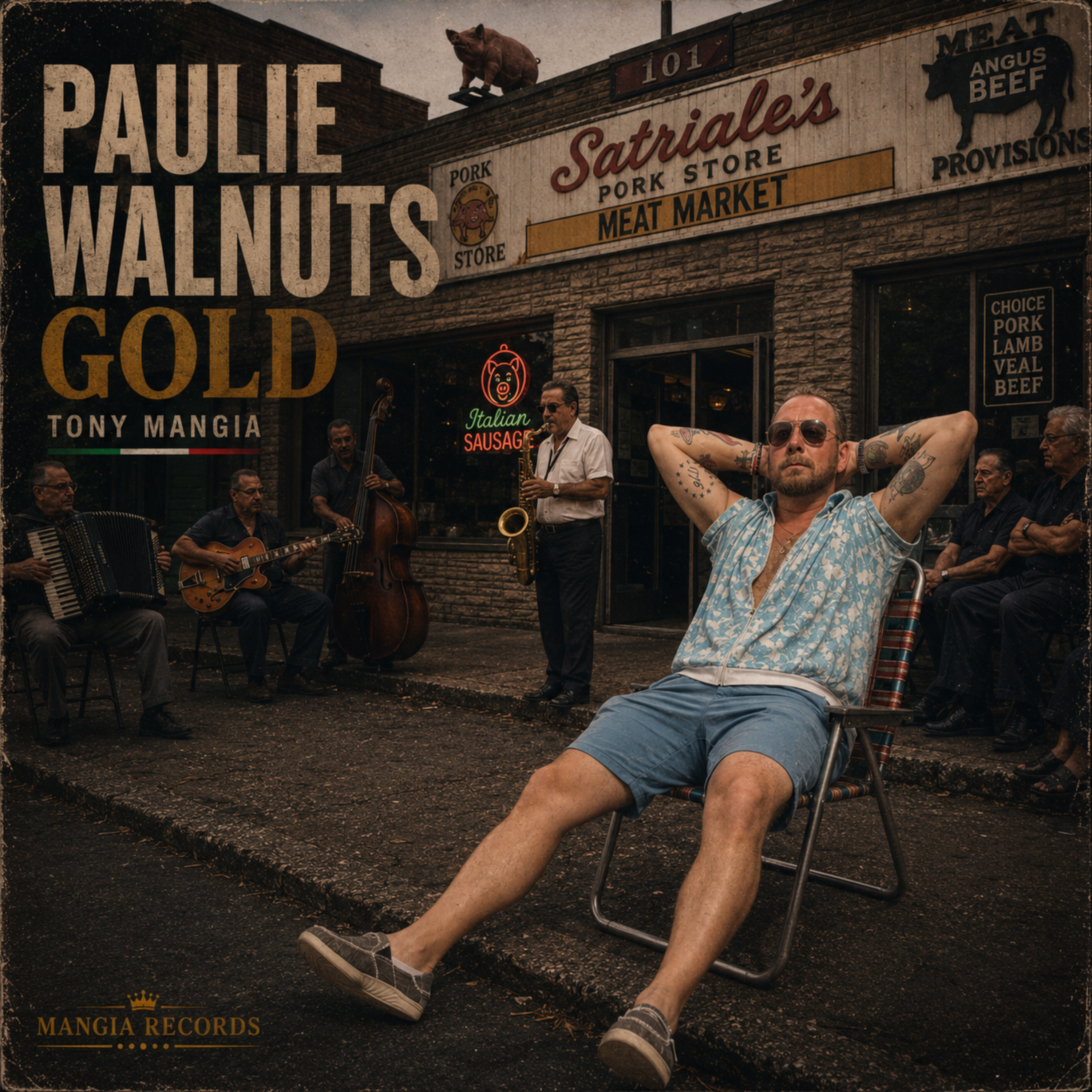 Paulie Walnuts Gold by Tony Mangia cover art