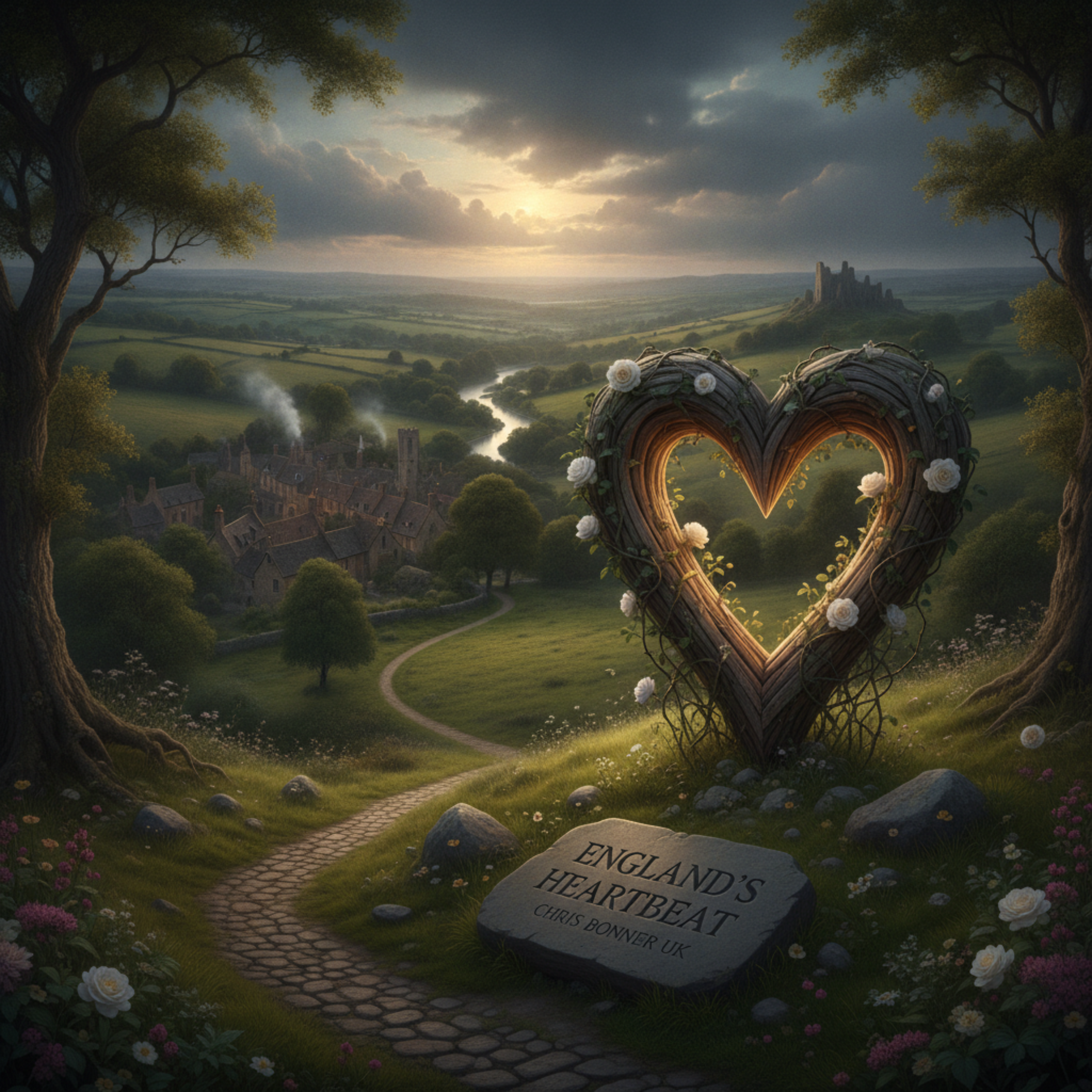 England's Heartbeat by Chris Bonner UK cover art