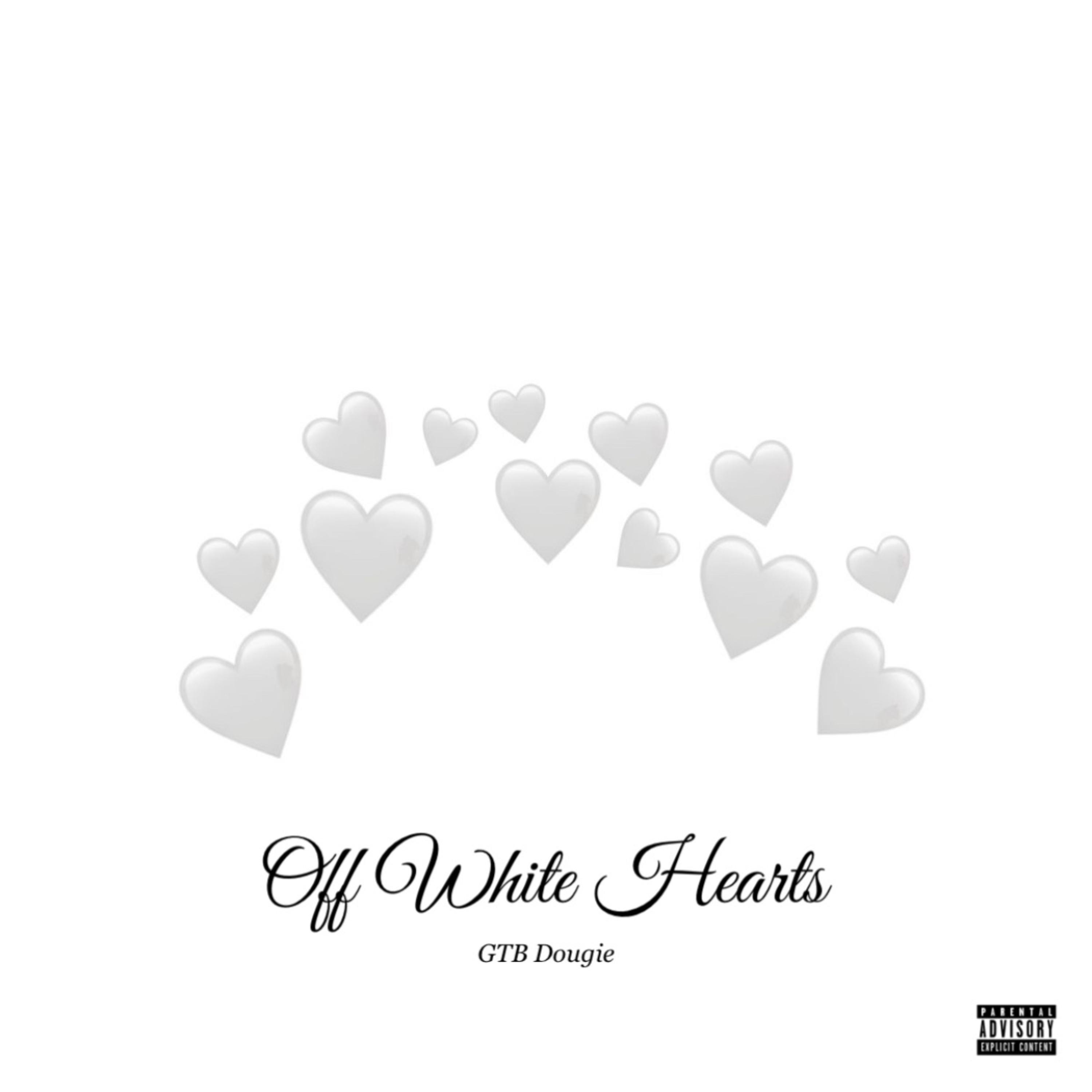 Off White Hearts artwork
