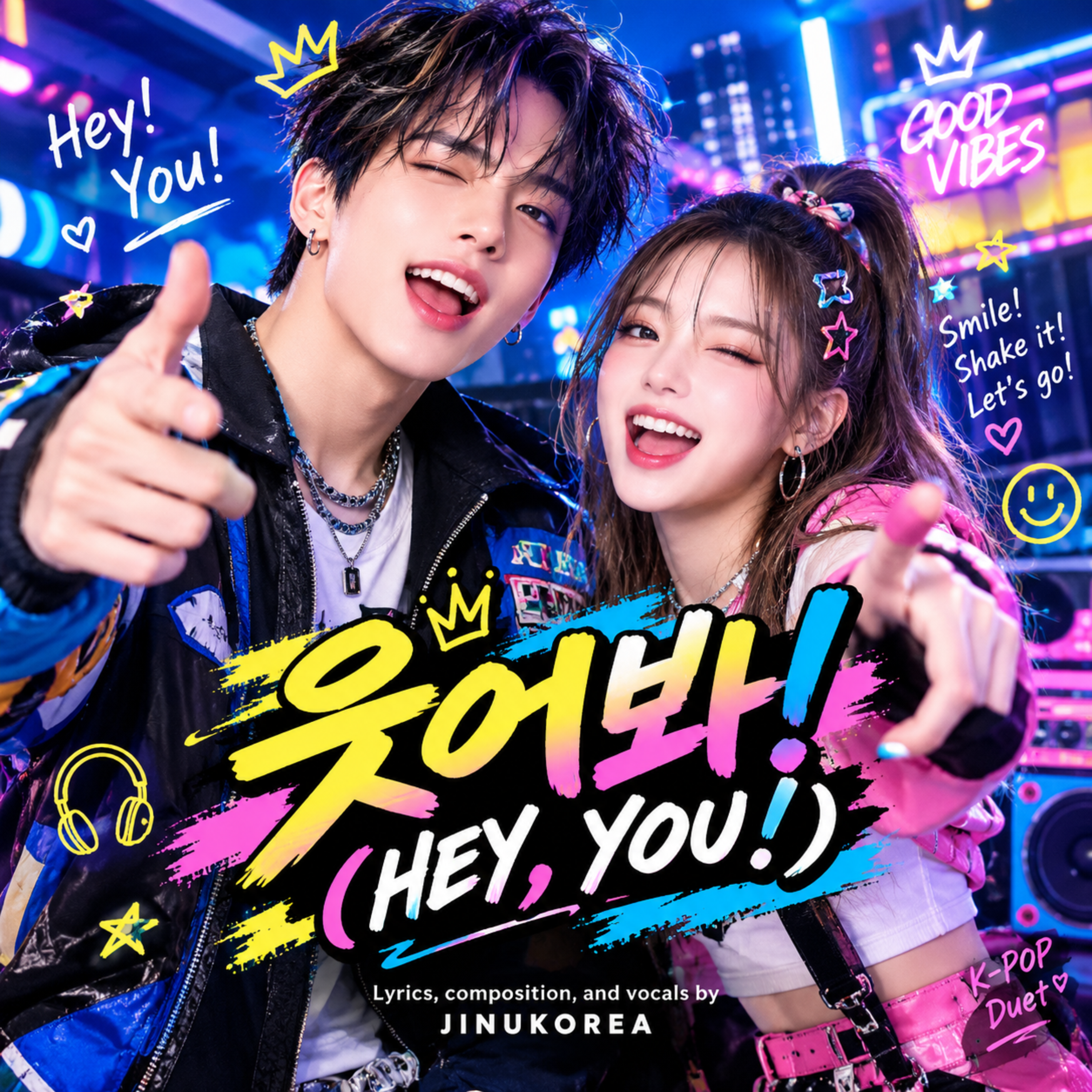 웃어봐! Hey, You! by JINUKOREA cover art