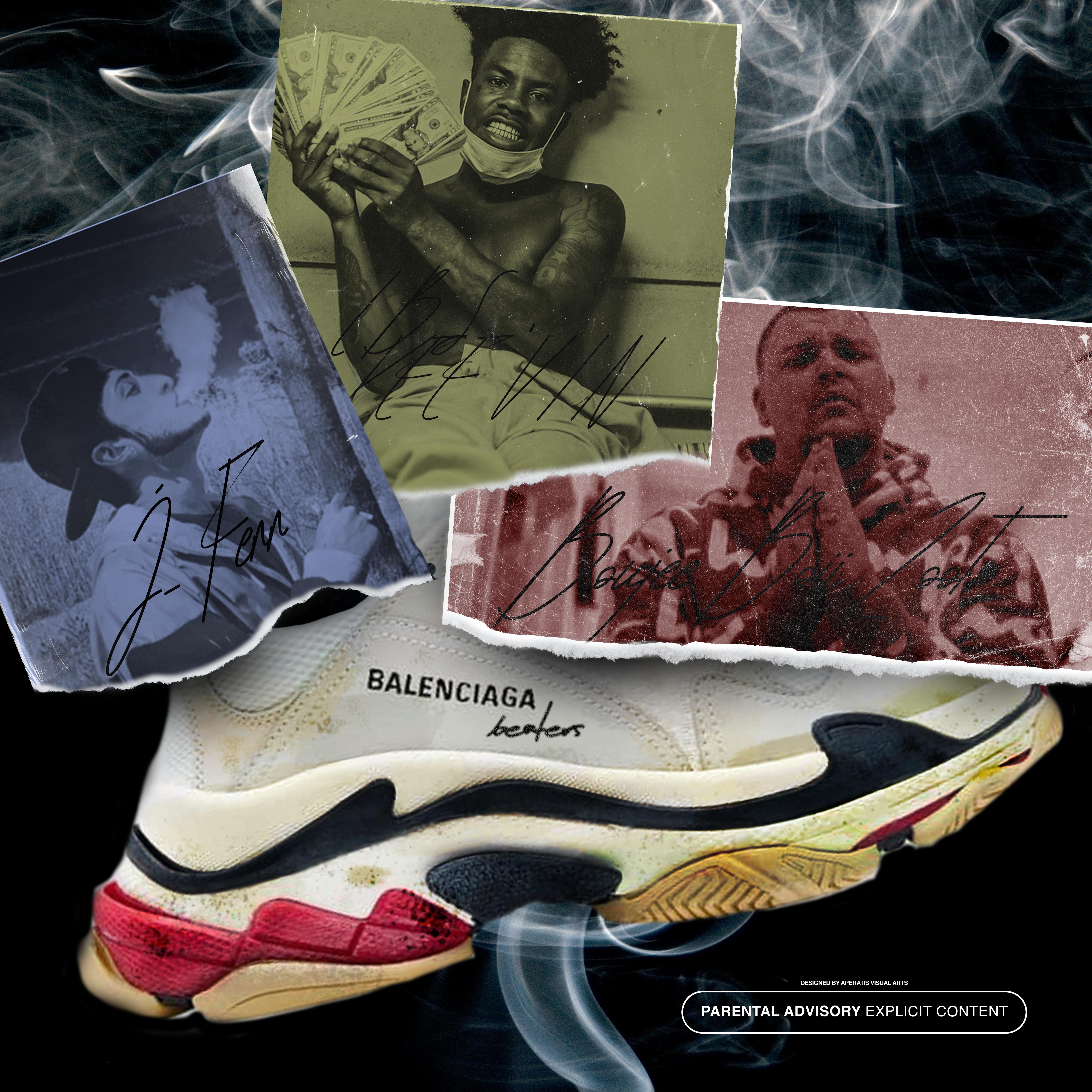 Balenciaga Beaters artwork