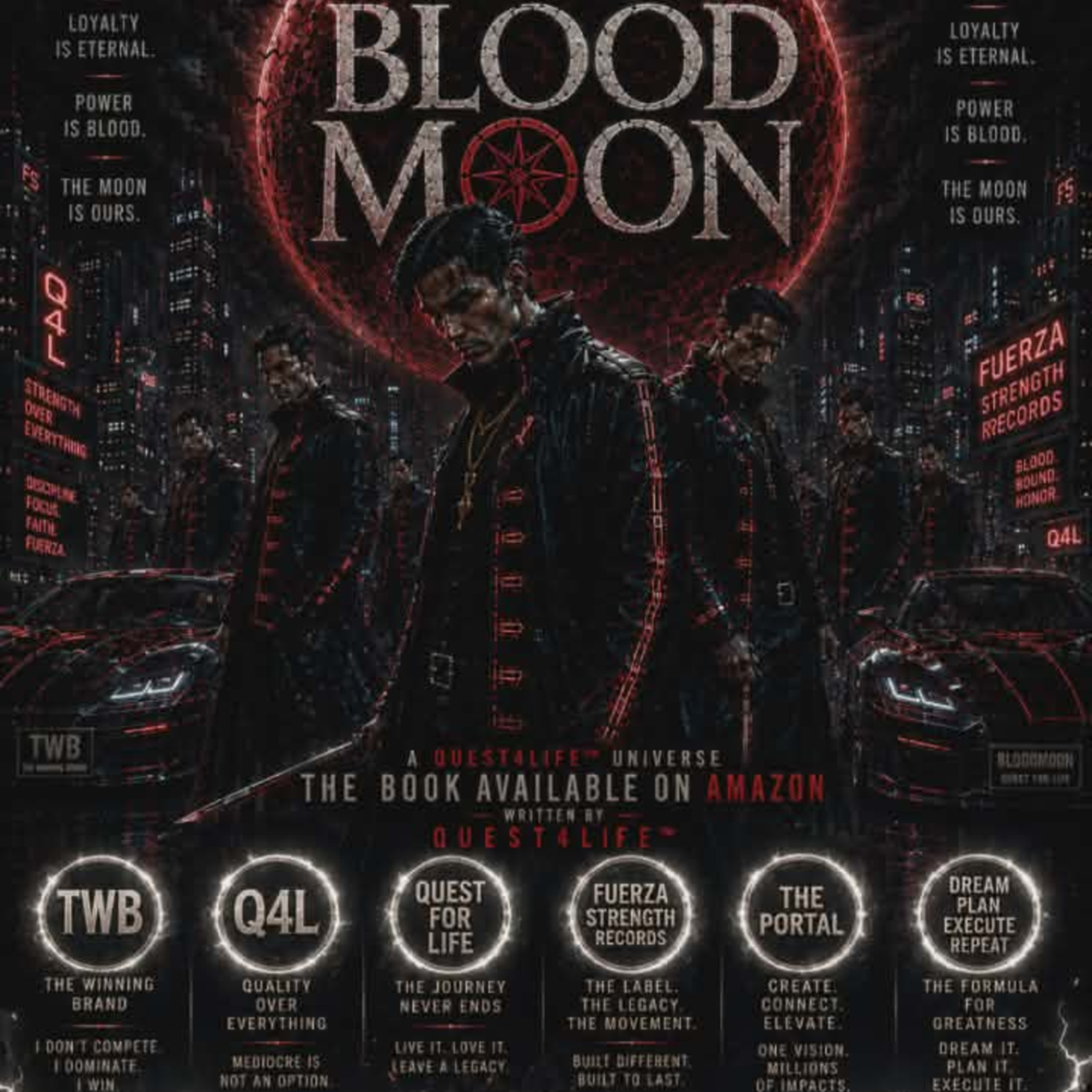 BLOODMOON PACK by QUEST4LIFE AKA EL NEGRO KALIENTE cover art