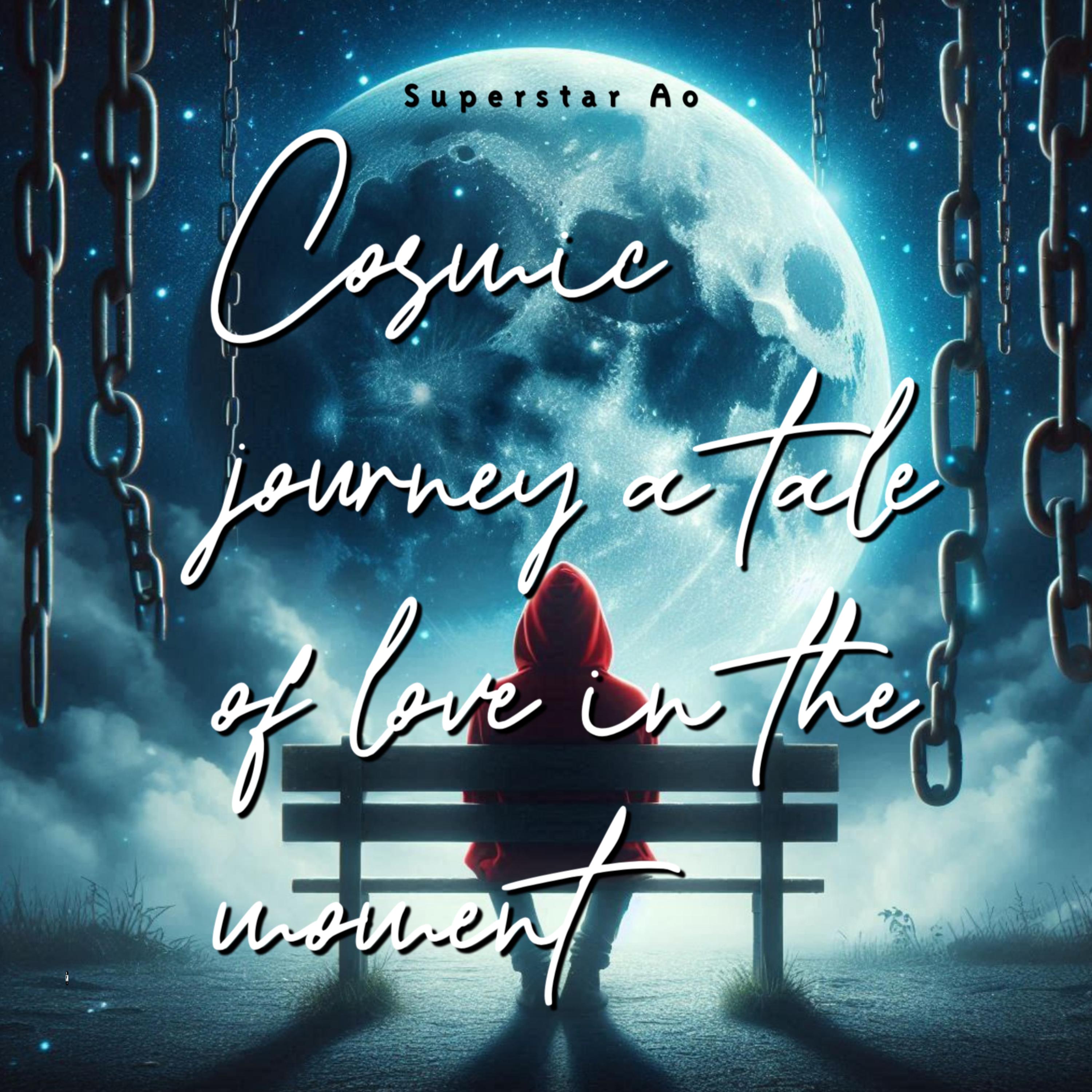 cosmic journey a tale of love in the moment artwork