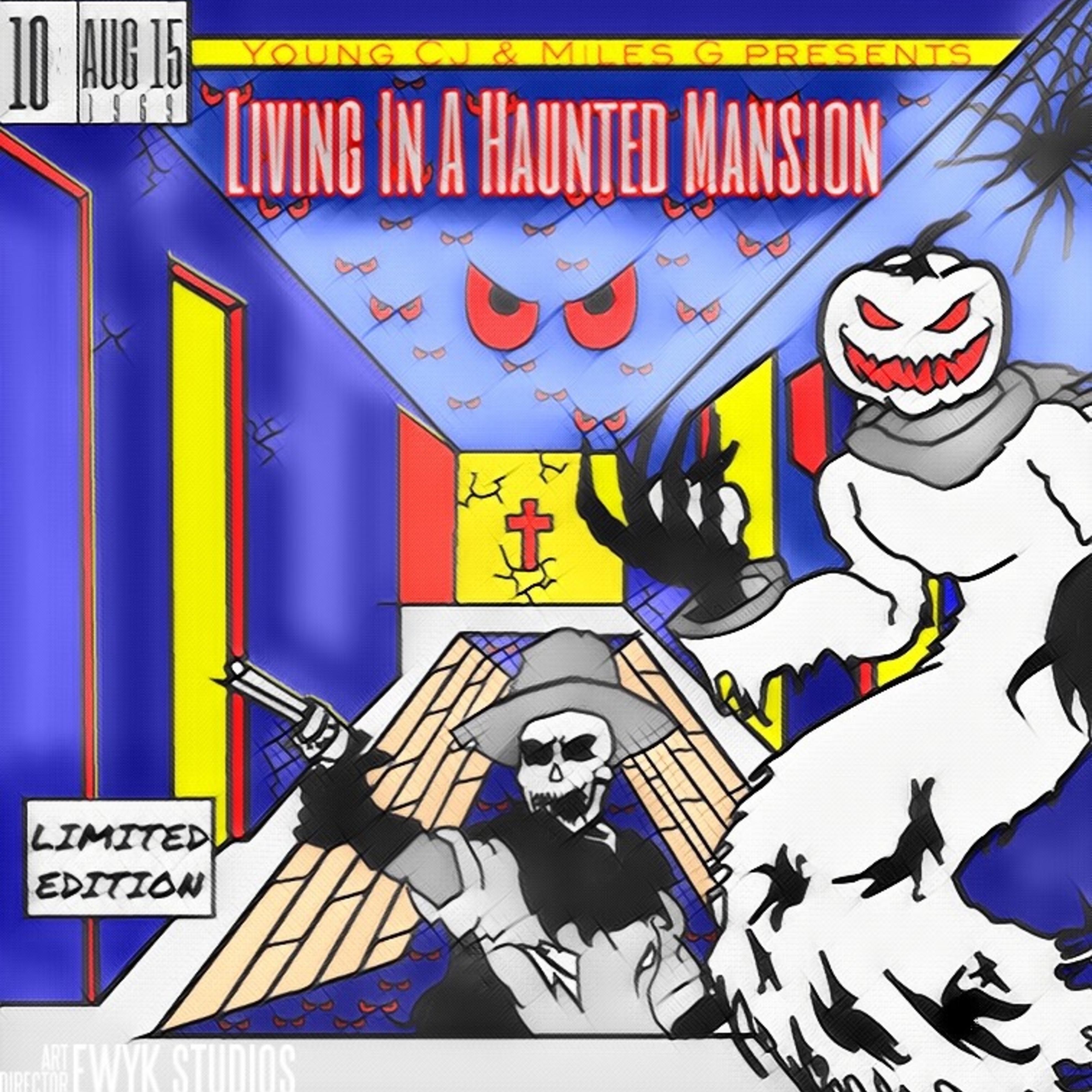 Living in A Haunted Mansion artwork