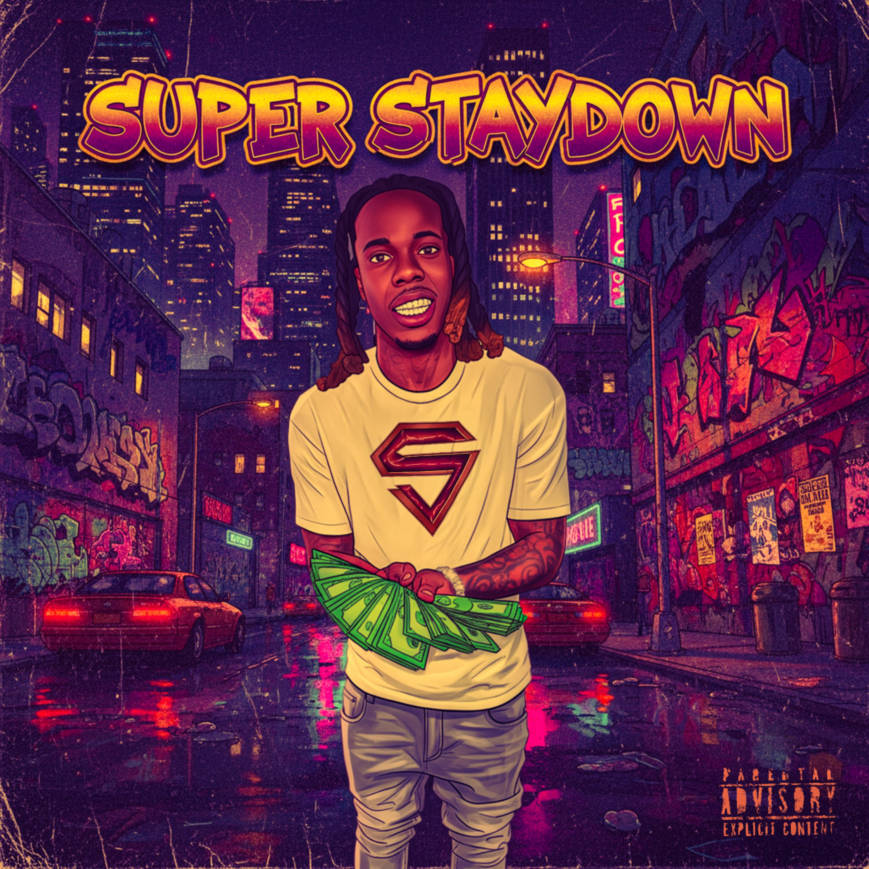 Super Staydown artwork