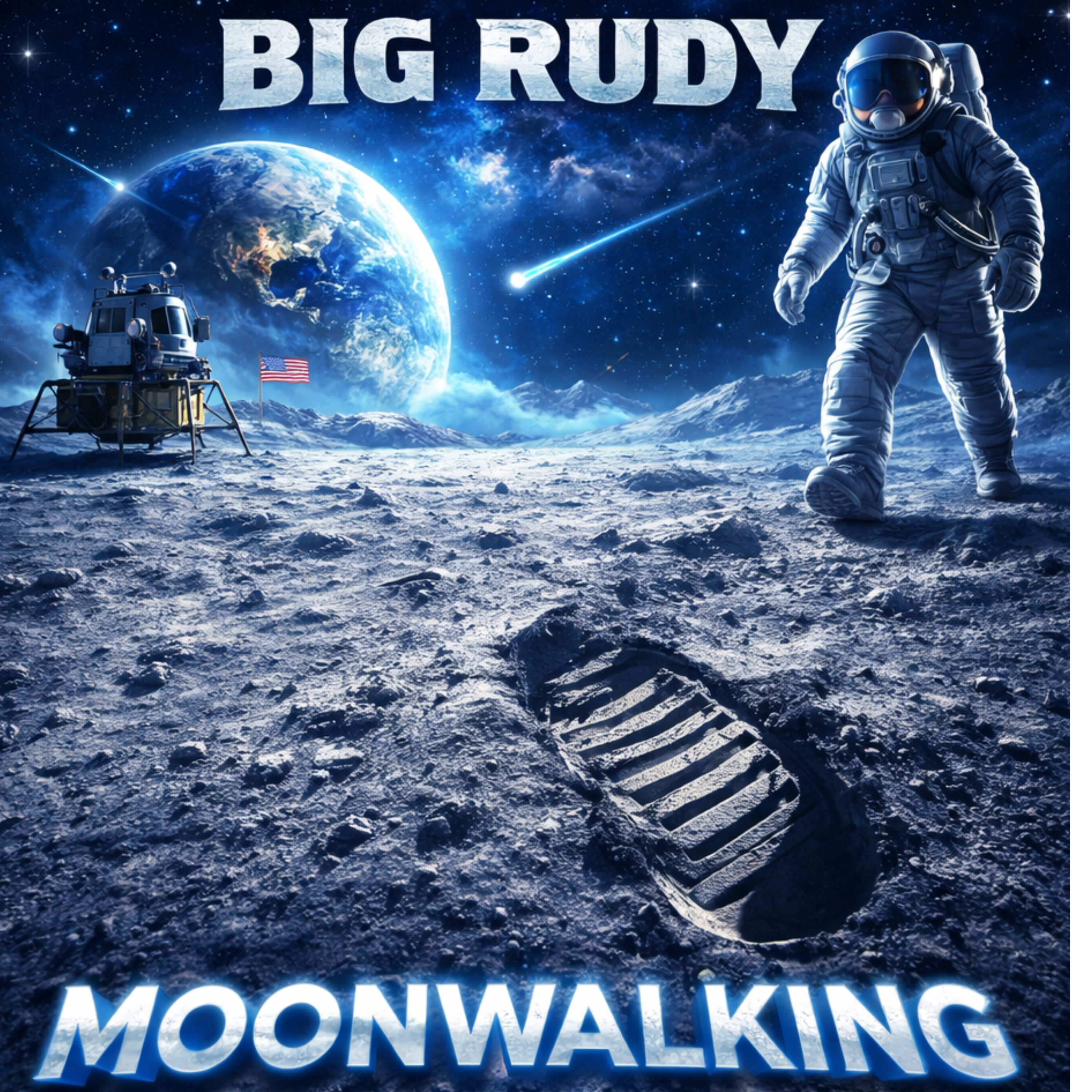 Moonwalking artwork