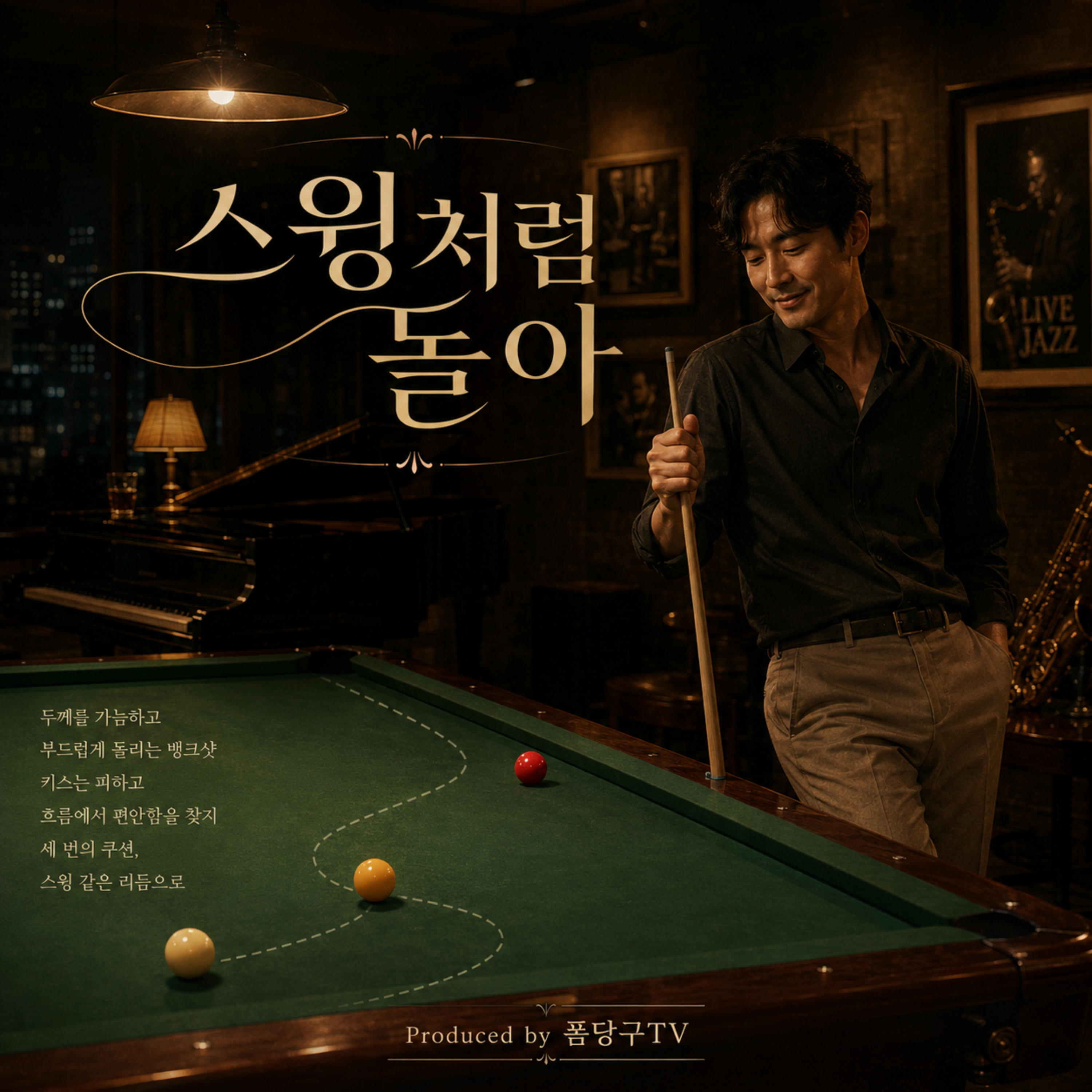 스윙처럼 돌아 by 폼당구tv cover art