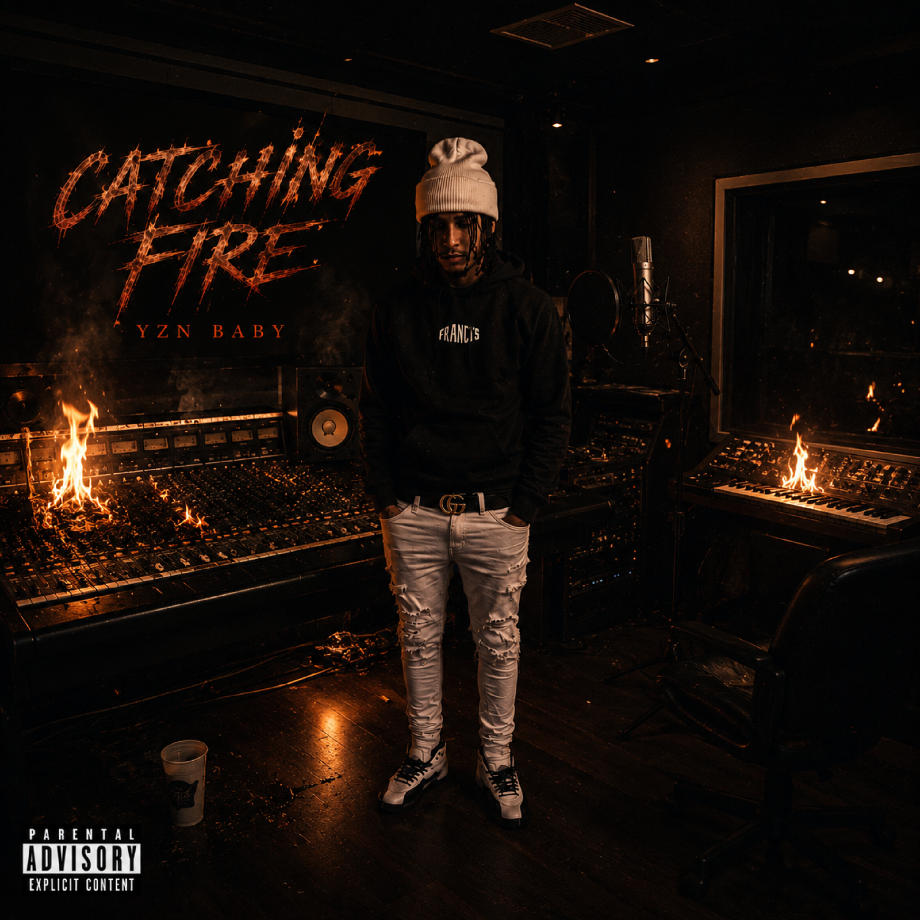 Catching Fire by YZN BABY cover art