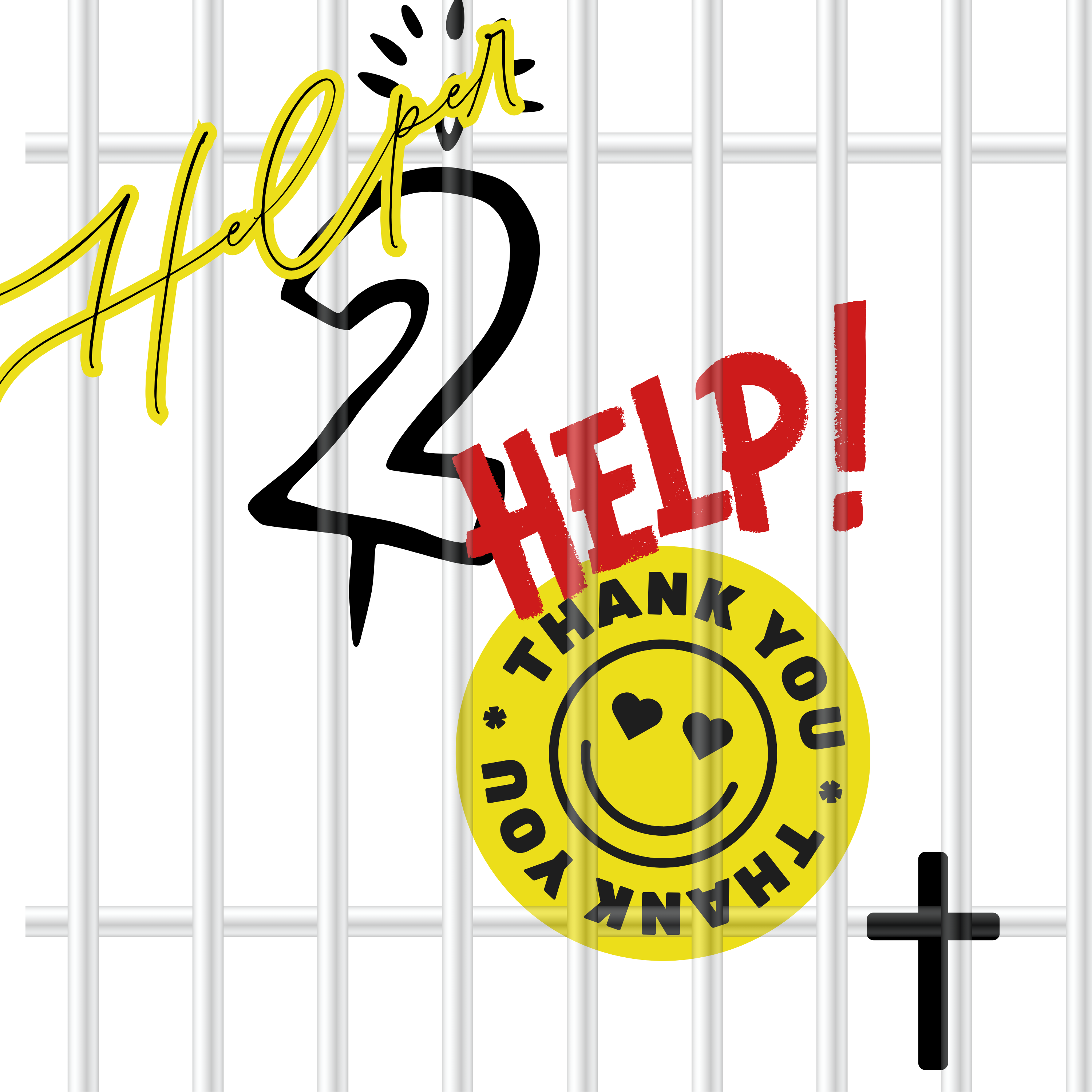 Helper 2 Help Thank You artwork