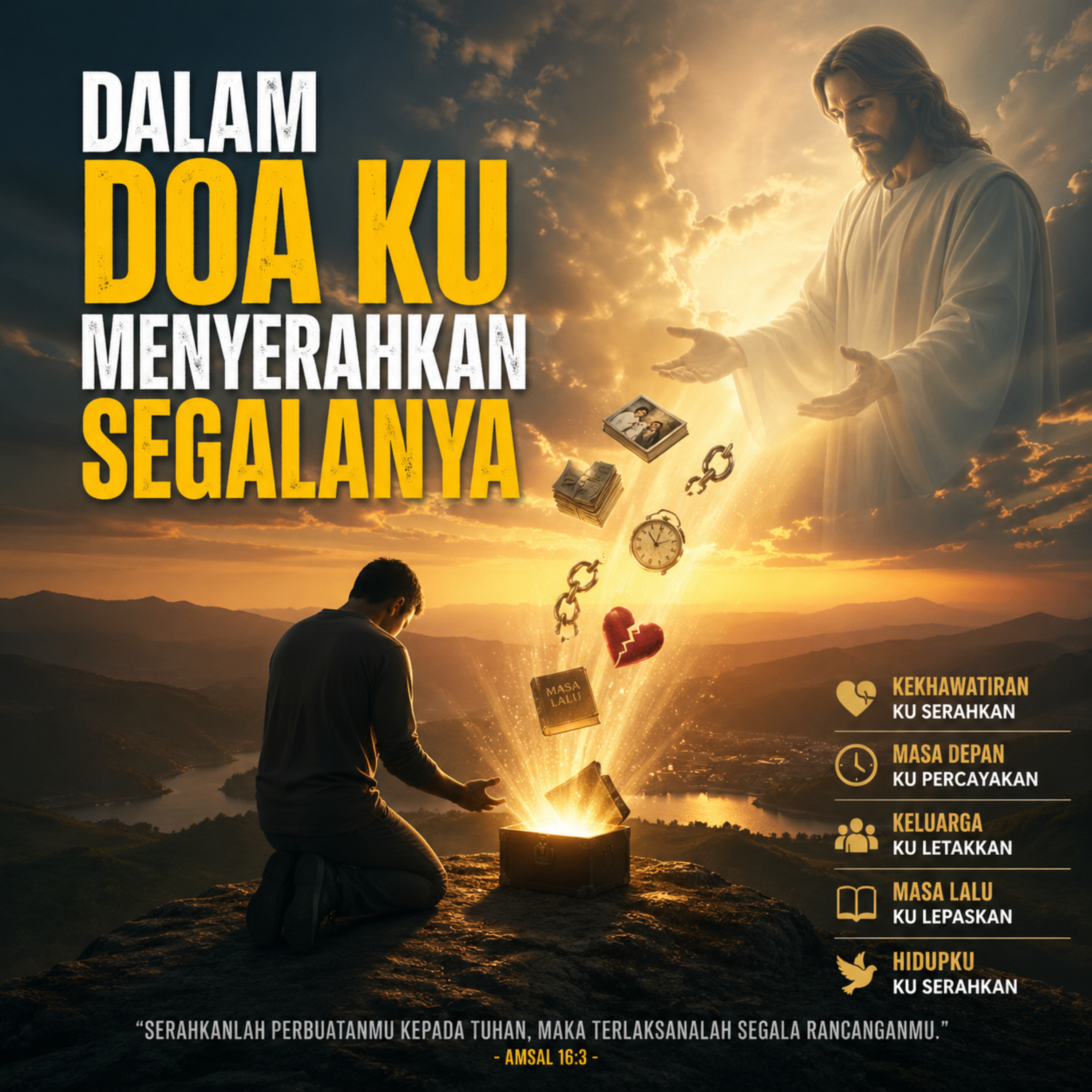 Dalam Doa Ku Menyerahkan Segalanya artwork