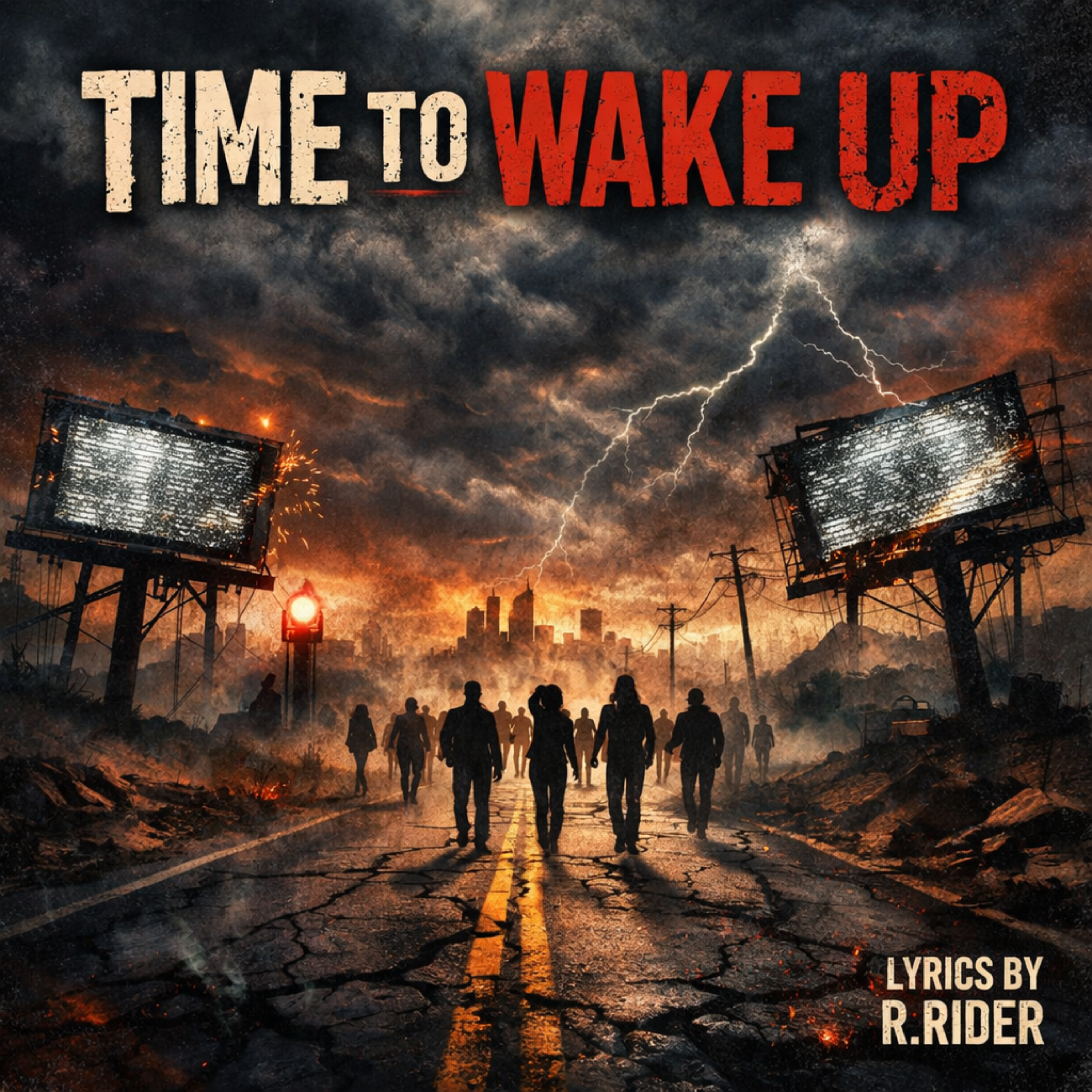 TIME TO WAKE UP by R.Rider cover art