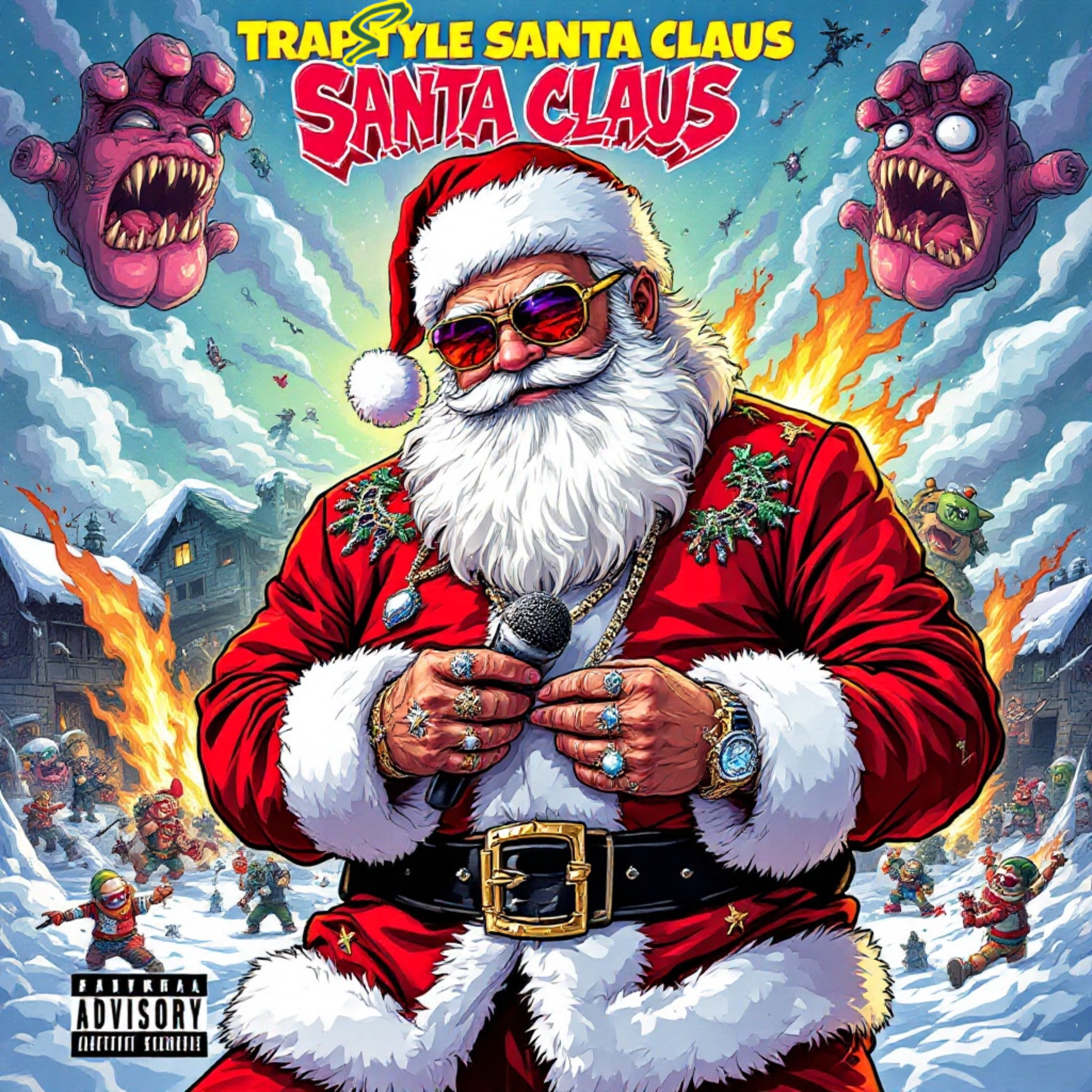 Trap Santa Claus artwork