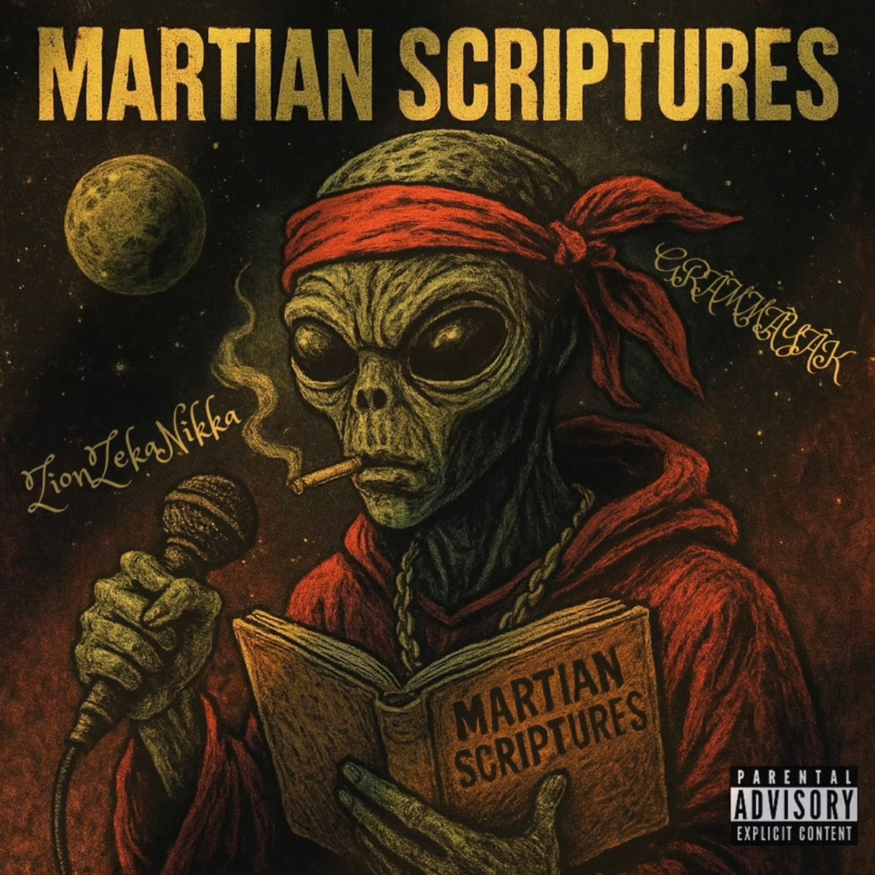 Martian Scriptures artwork