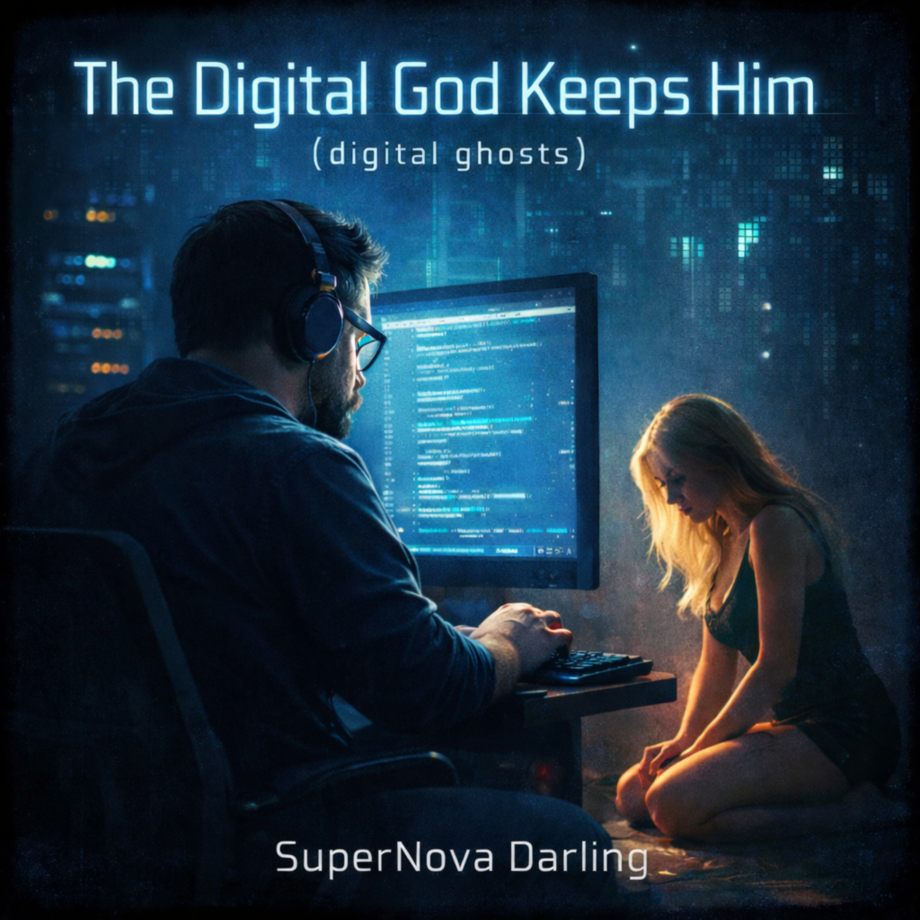 The Digital God Keeps Him (Digital Ghosts) artwork