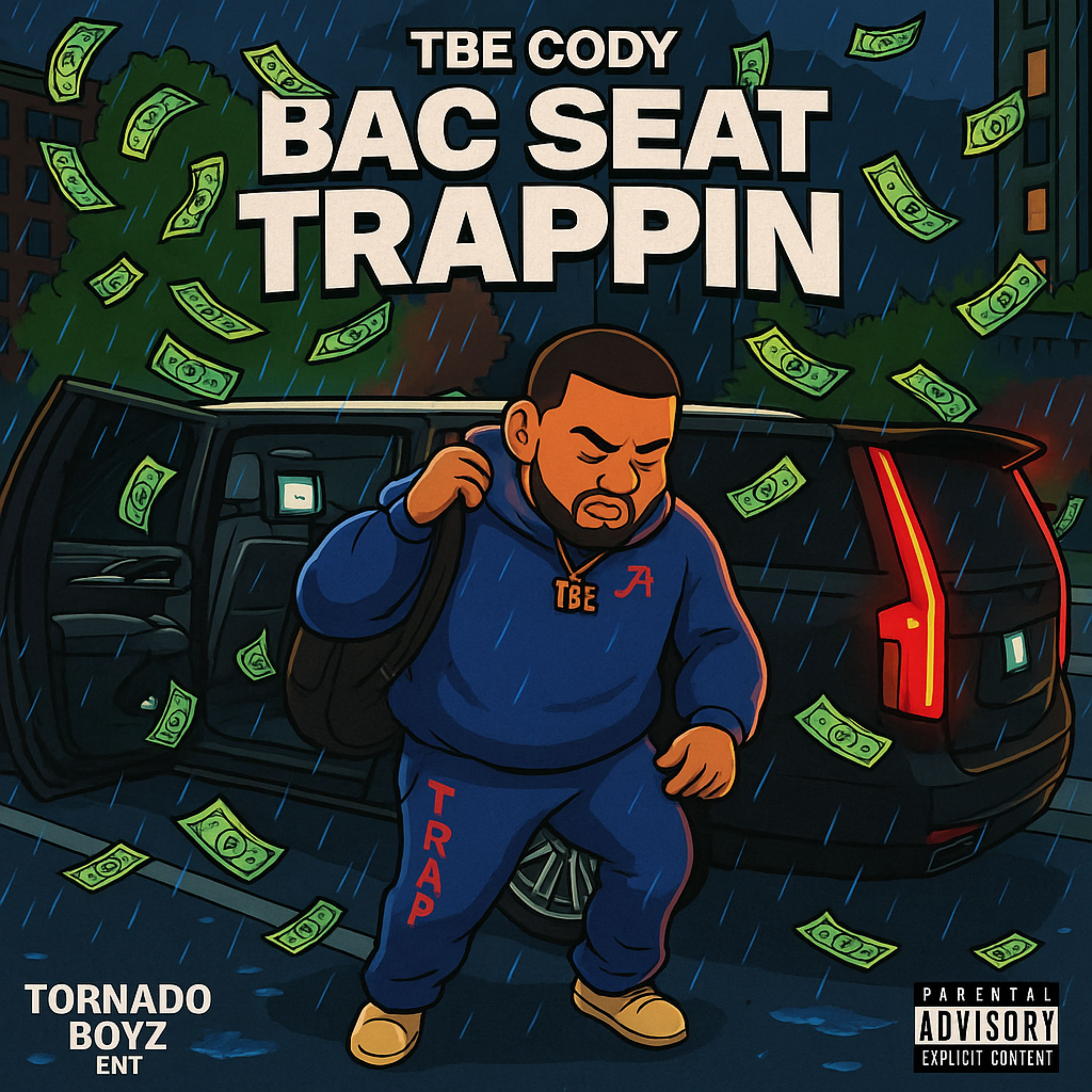 Bac Seat Trappin artwork