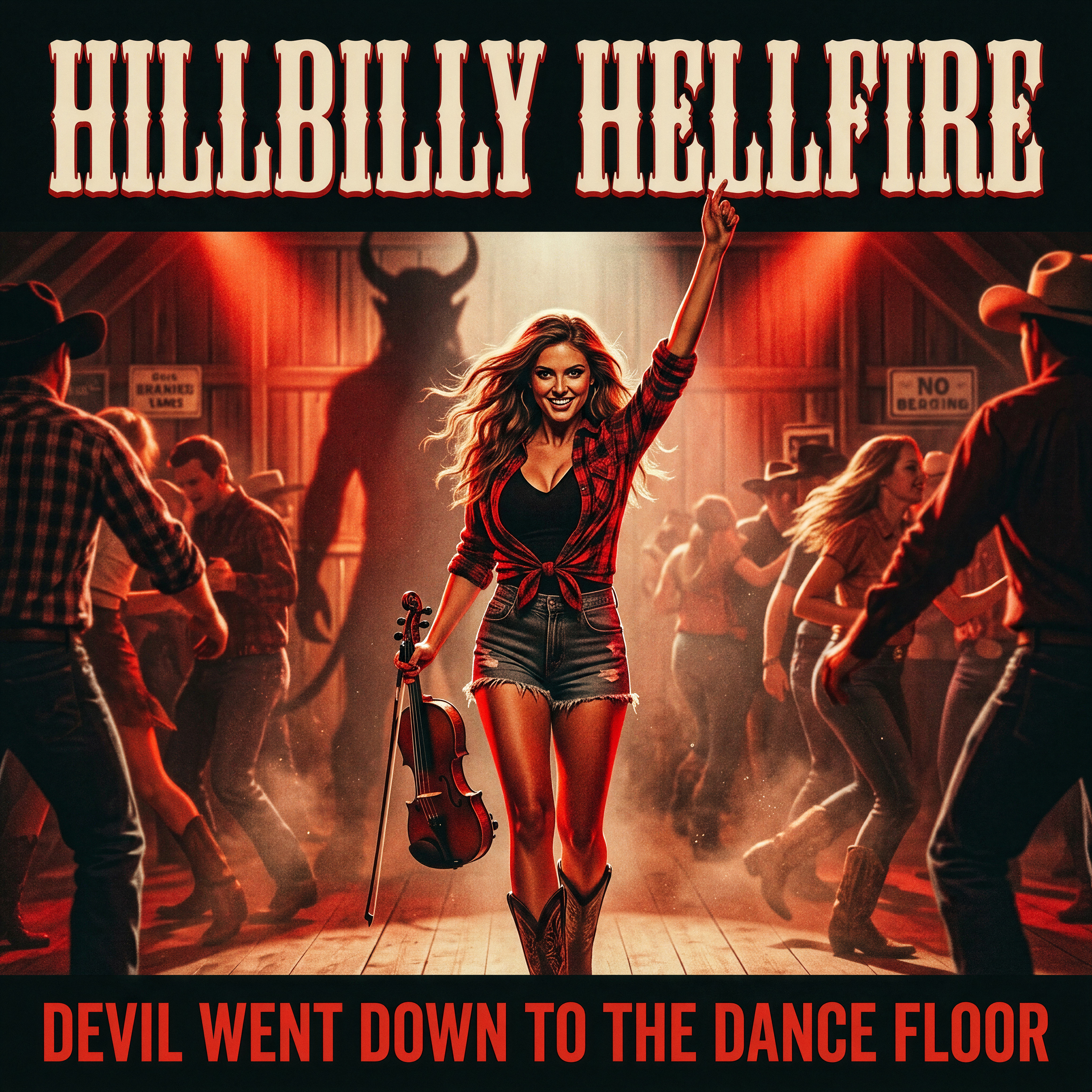 Devil Went Down To The Dance Floor by Hillbilly Hellfire cover art