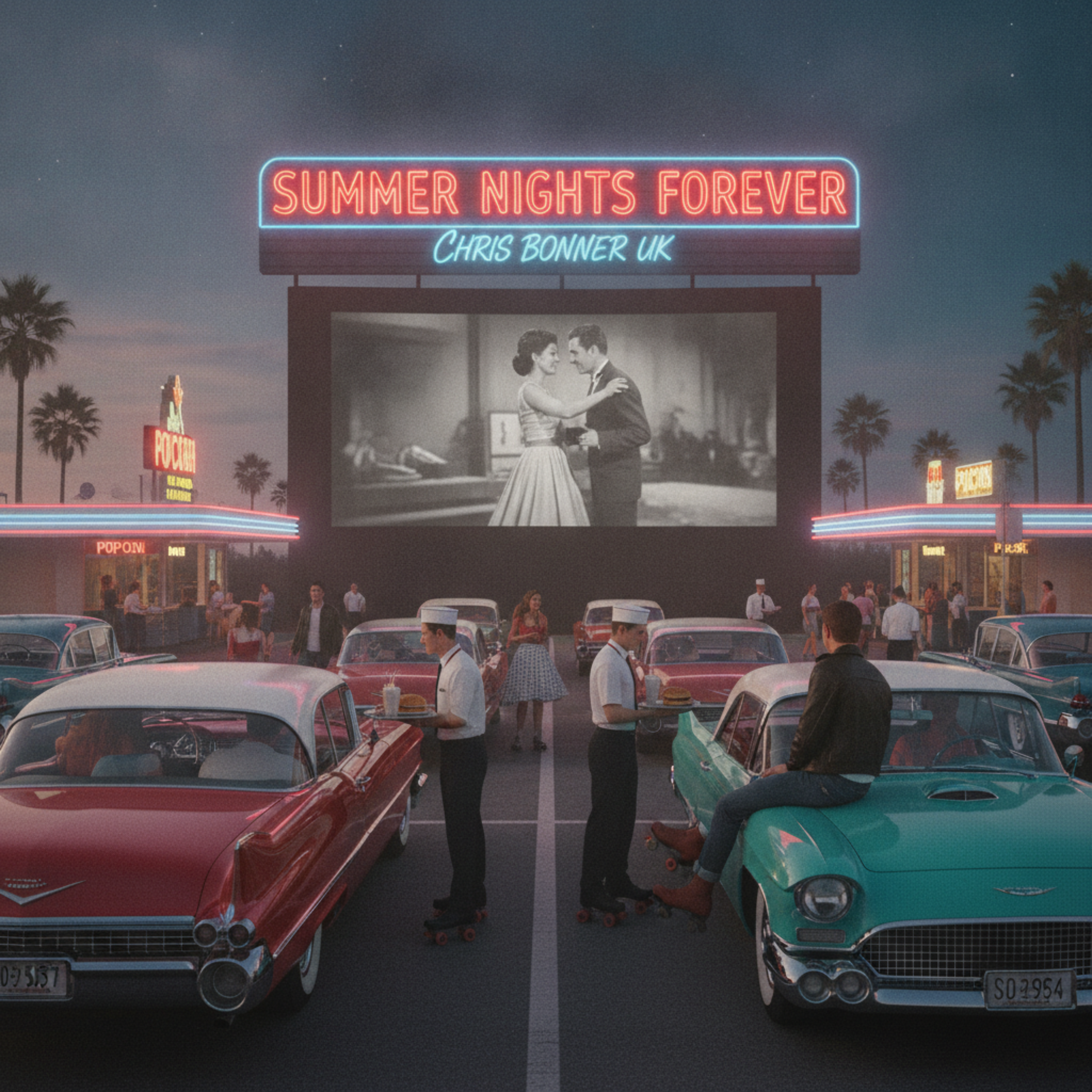 Summer Nights Forever by Chris Bonner UK cover art