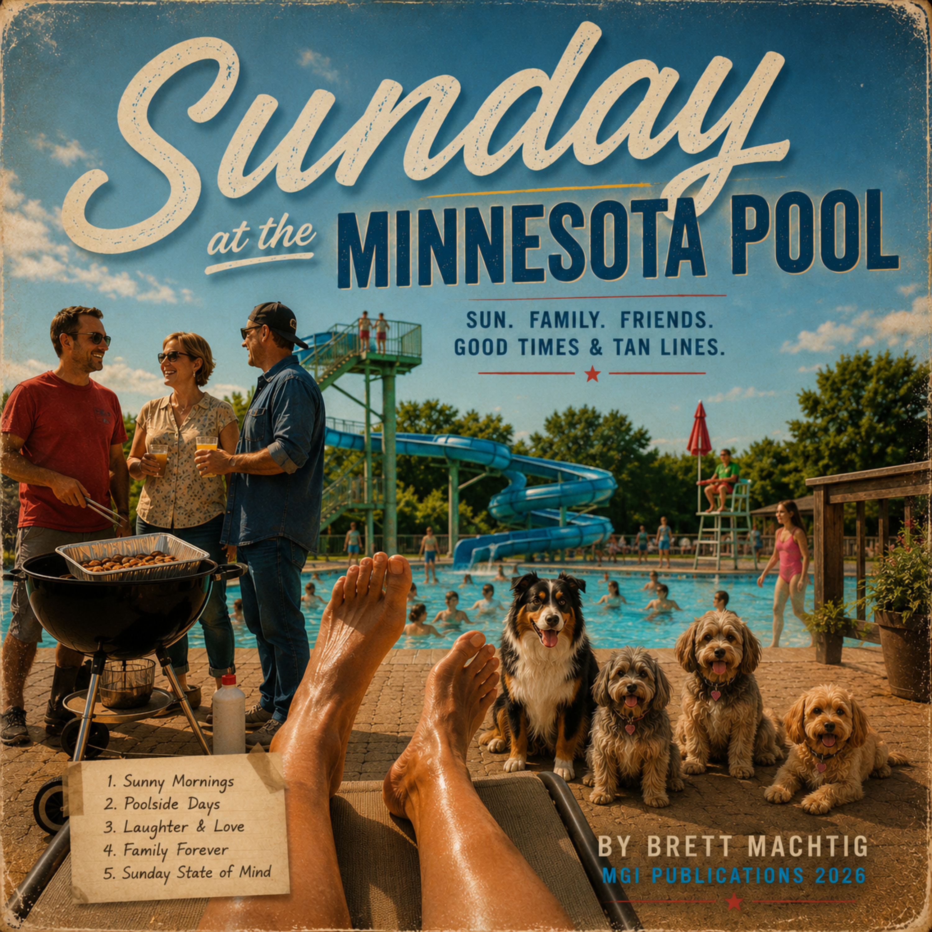 Sunday At The Minnesota Pool by Brett Machtig cover art