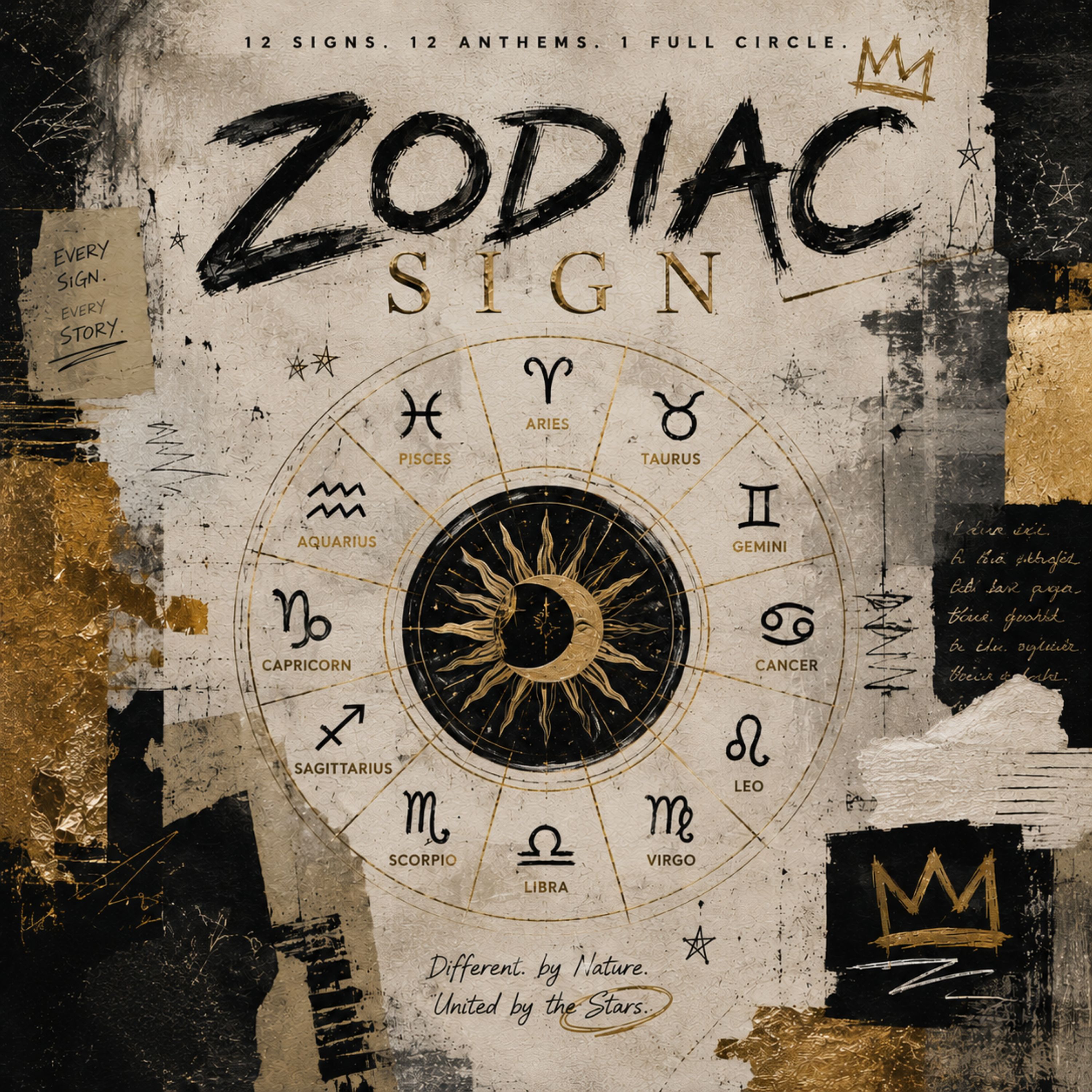 Zodiac Sign Playlist by Teddy Rozay cover art
