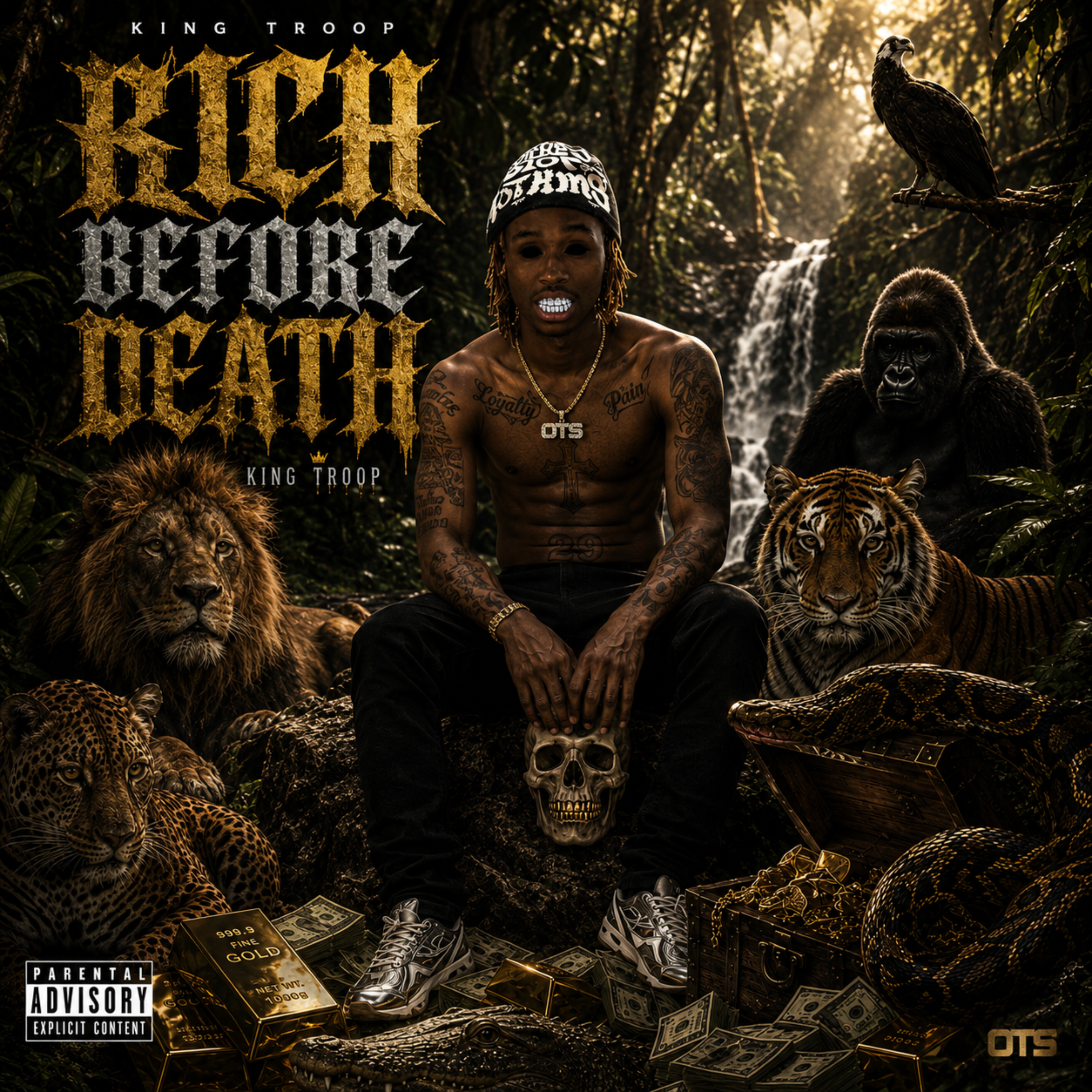Rich Before Death by KING TROOP cover art