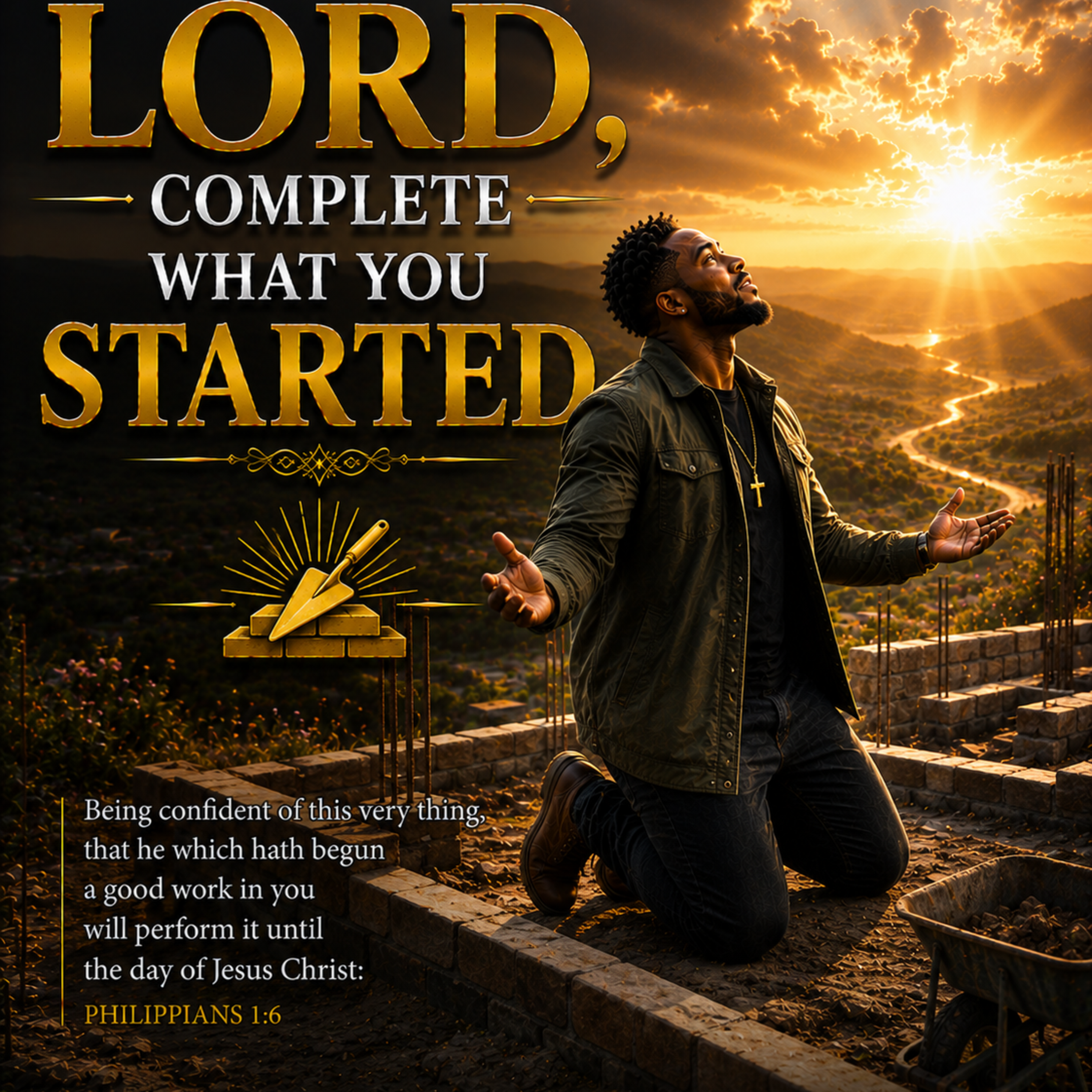 Lord, Complete What You Started by olabode oluwafemi cover art