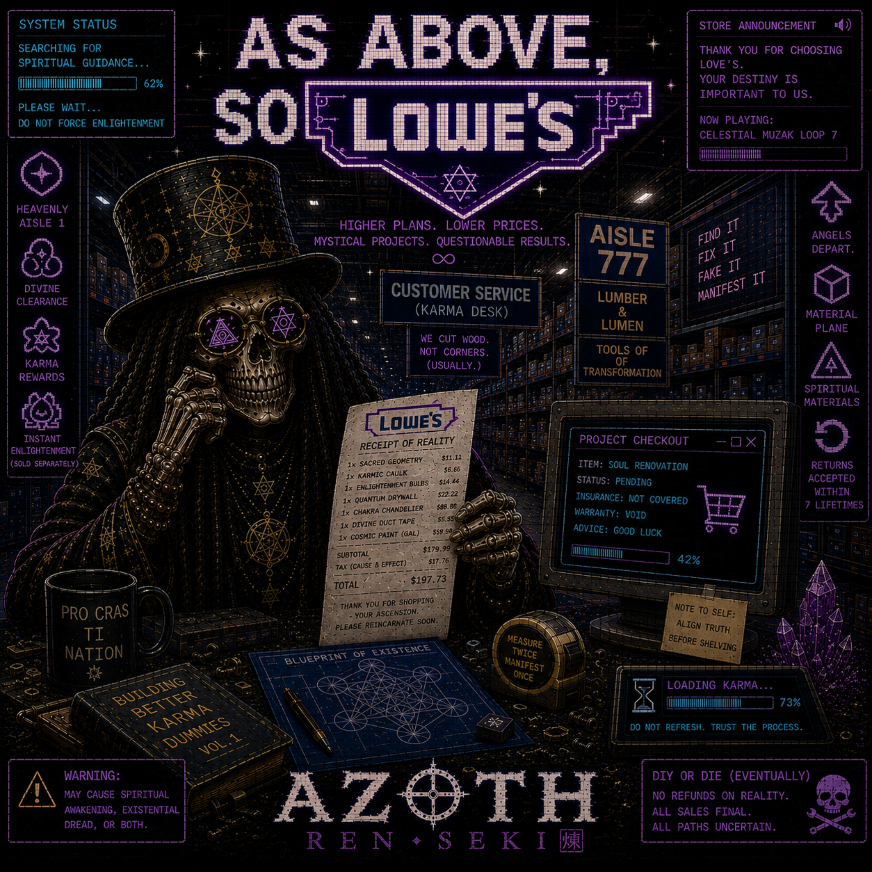 As Above, So Lowe’s by Azoth cover art