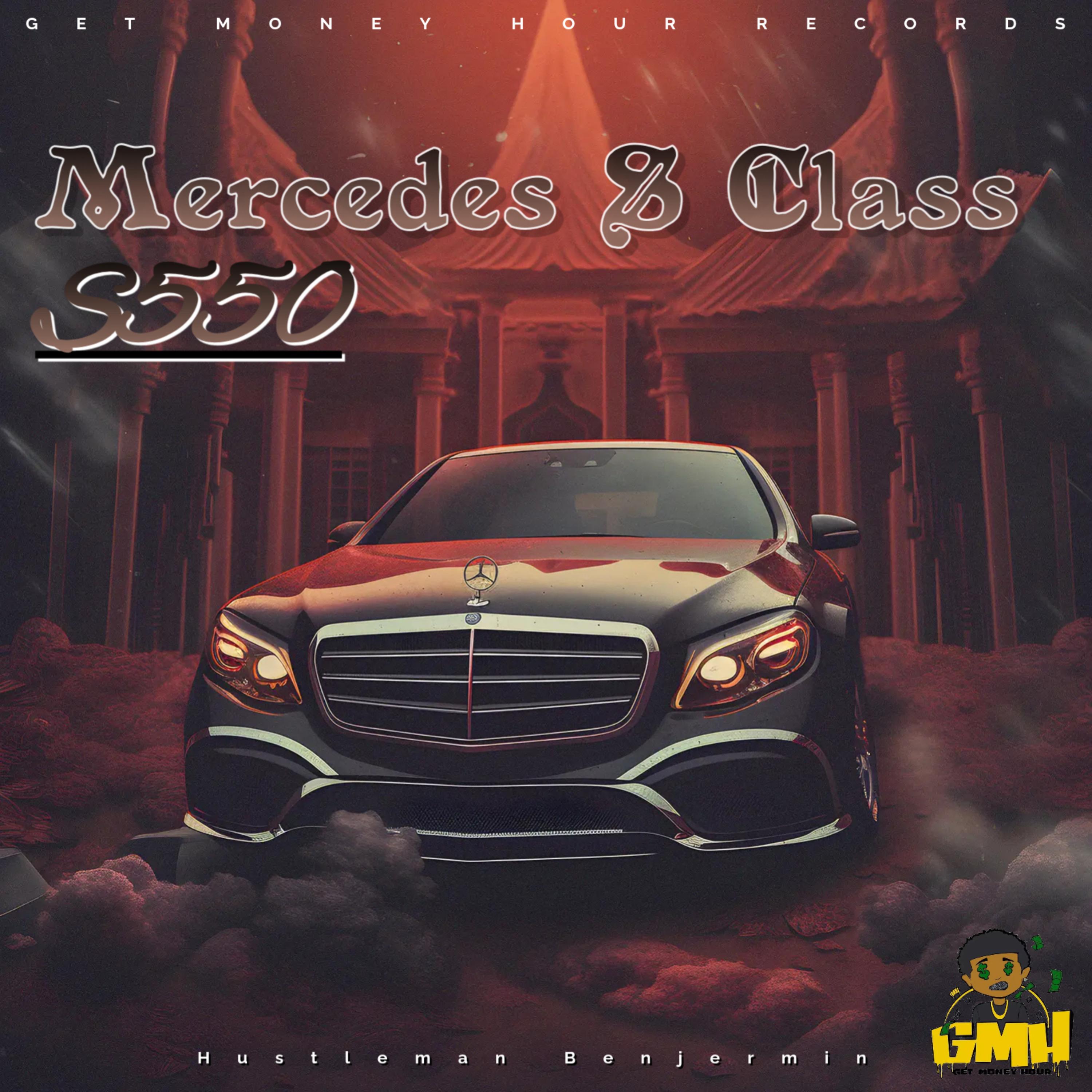 Mercedes S Class S550 artwork