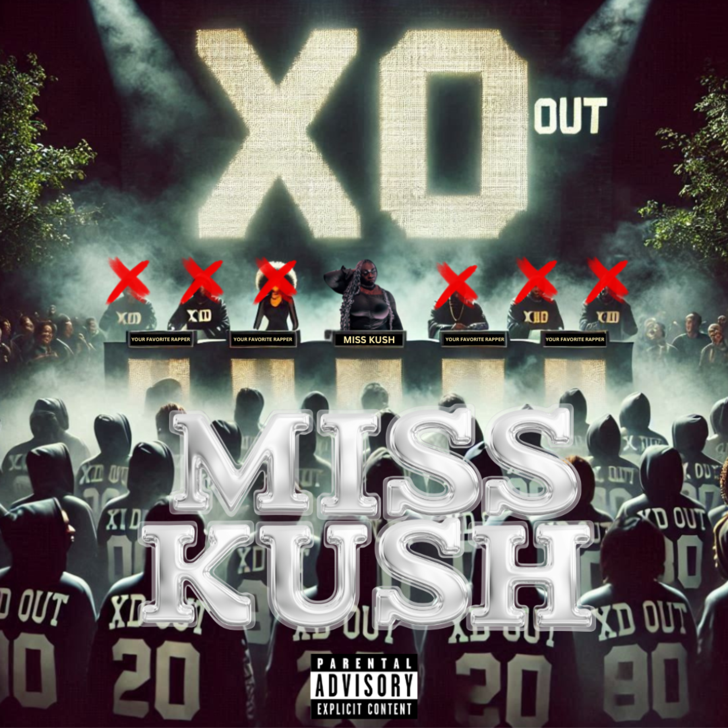 X’D OUT artwork