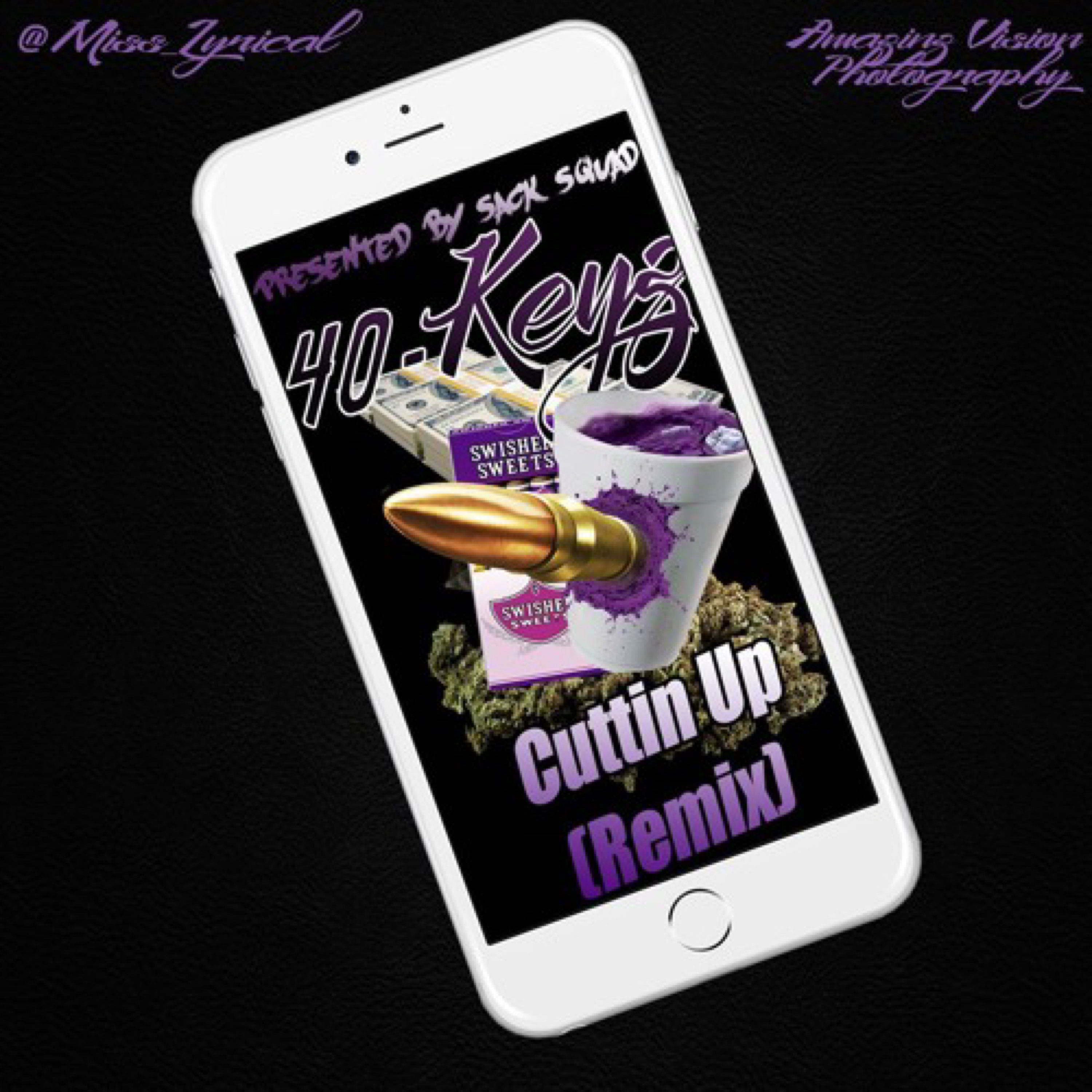 Cuttin Up (Remix) by King 40K cover art