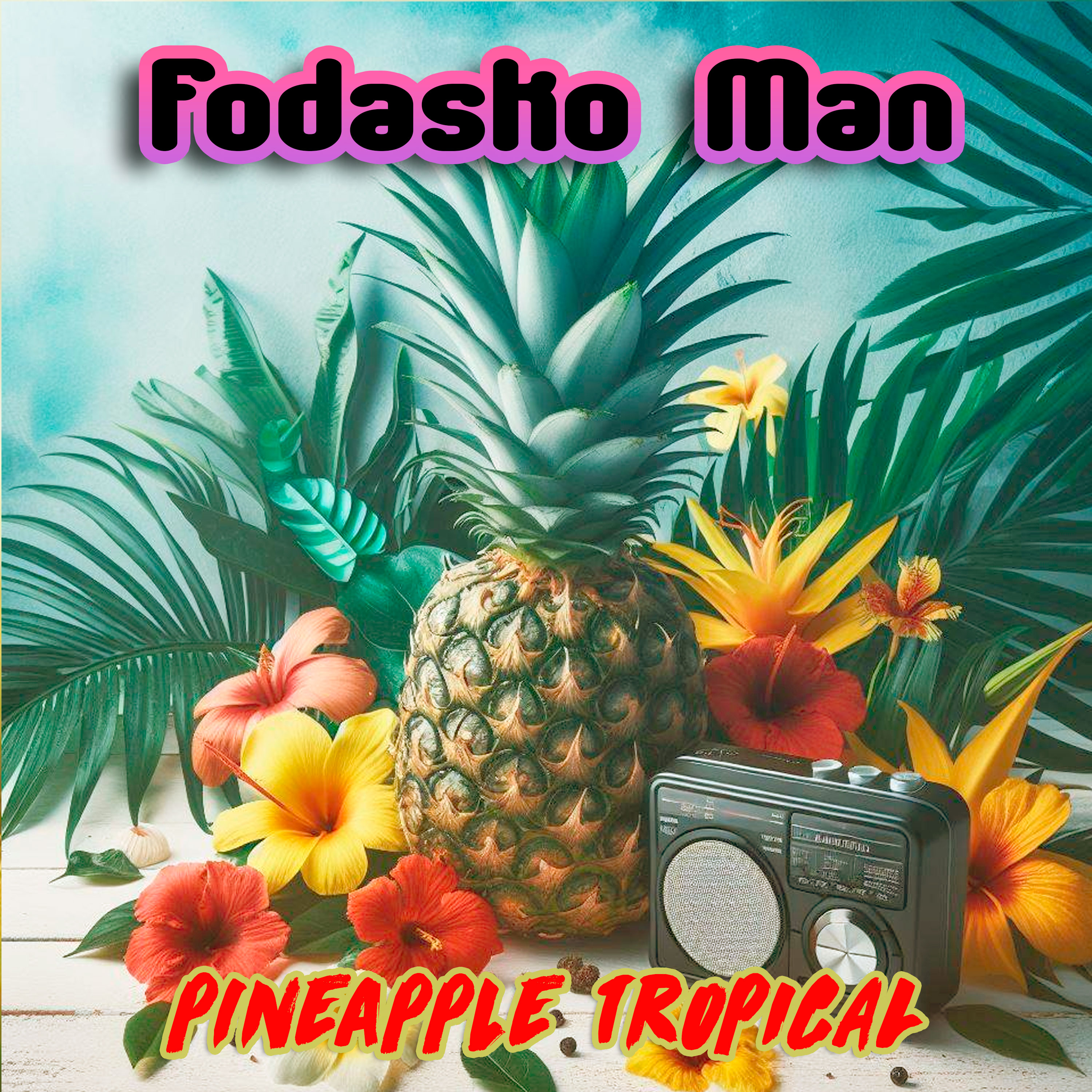 Pineapple Tropical artwork