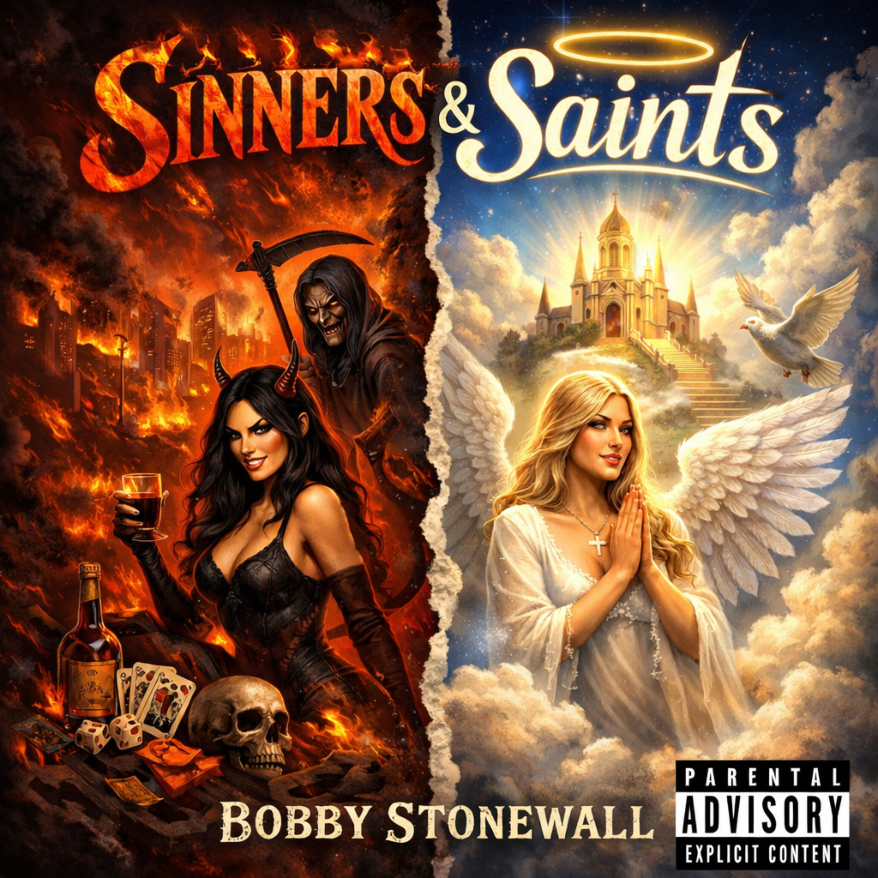Sinners & Saints artwork