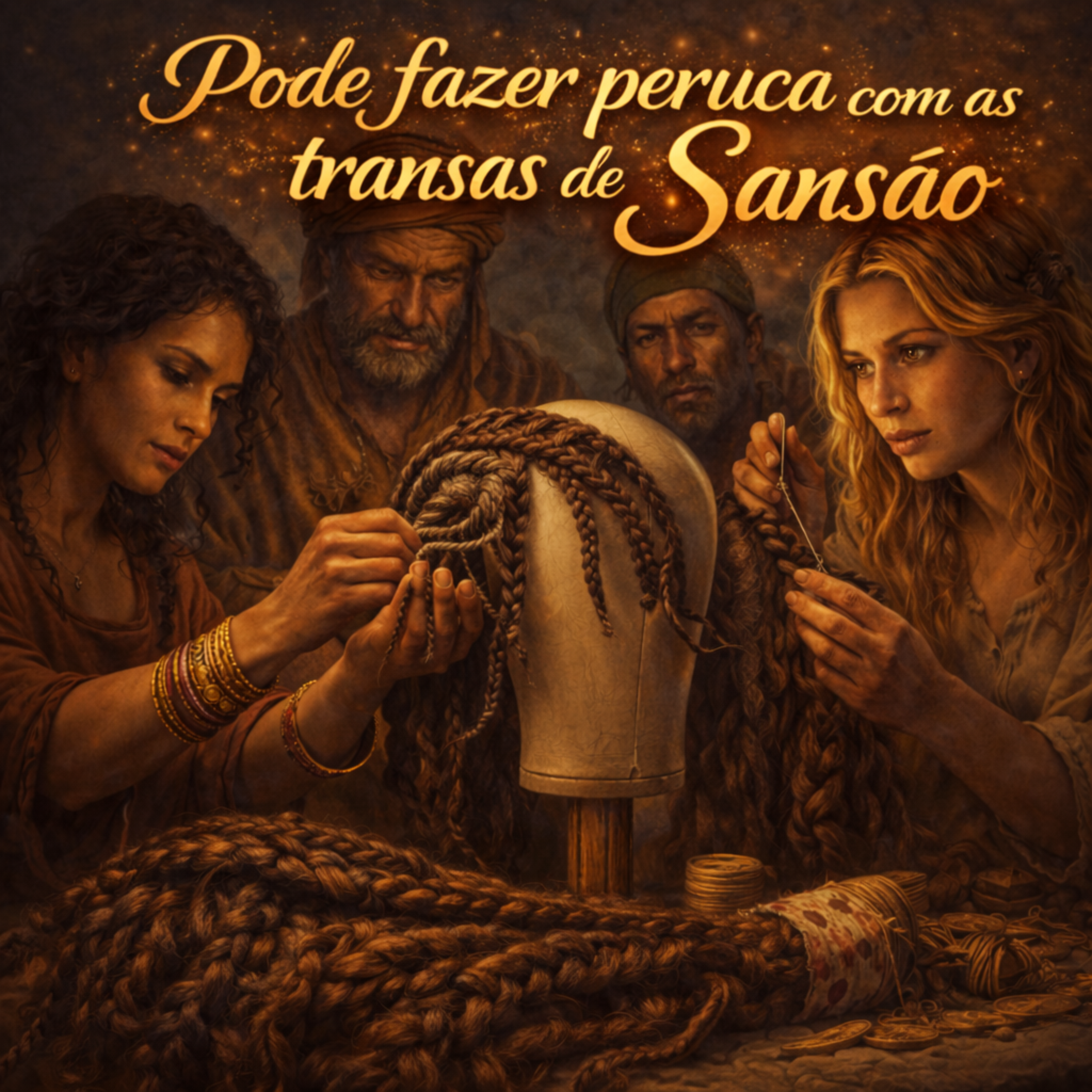 Podem fazer peruca com as transas de Sanssão artwork