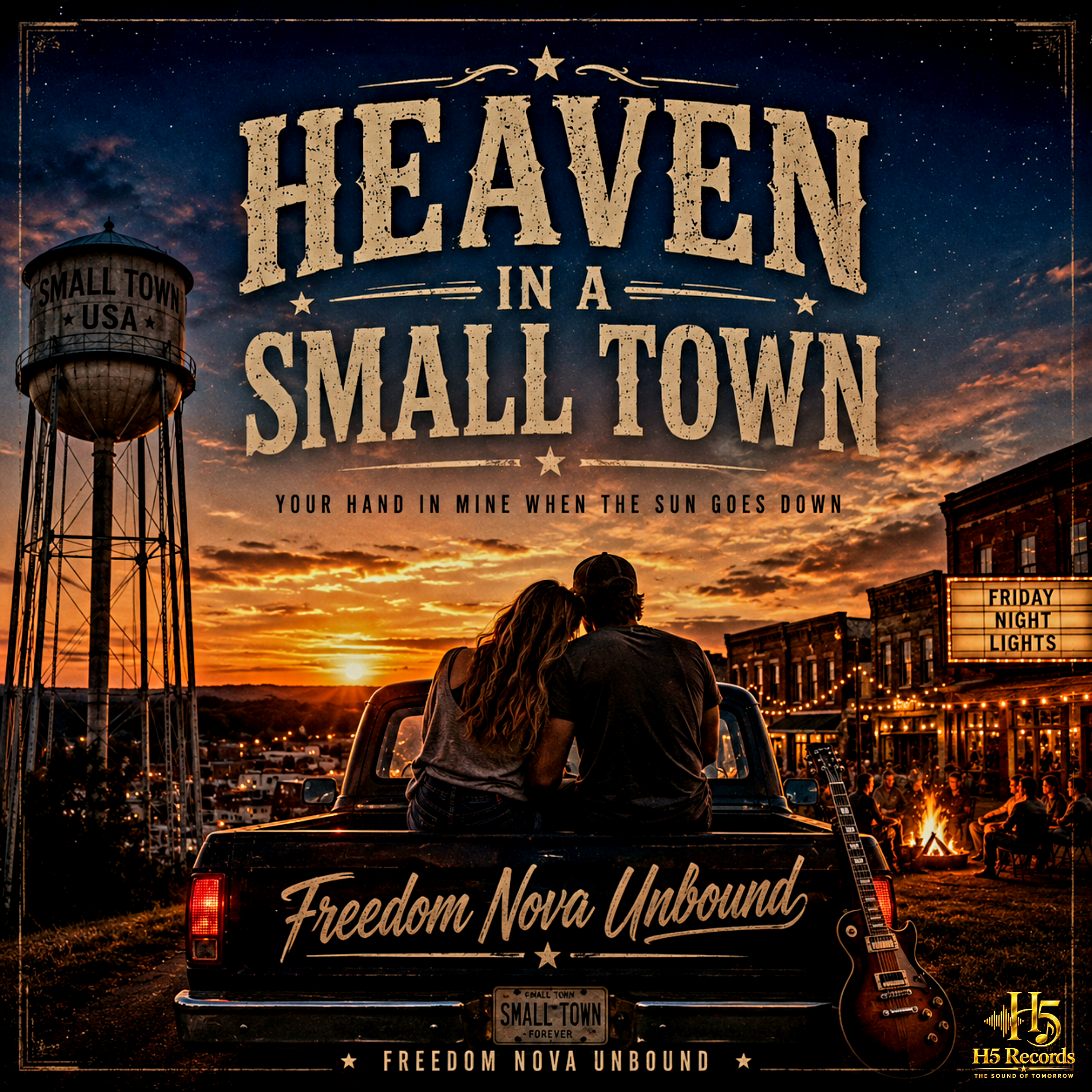 Heaven In A Small Town by Freedom Nova Unbound cover art