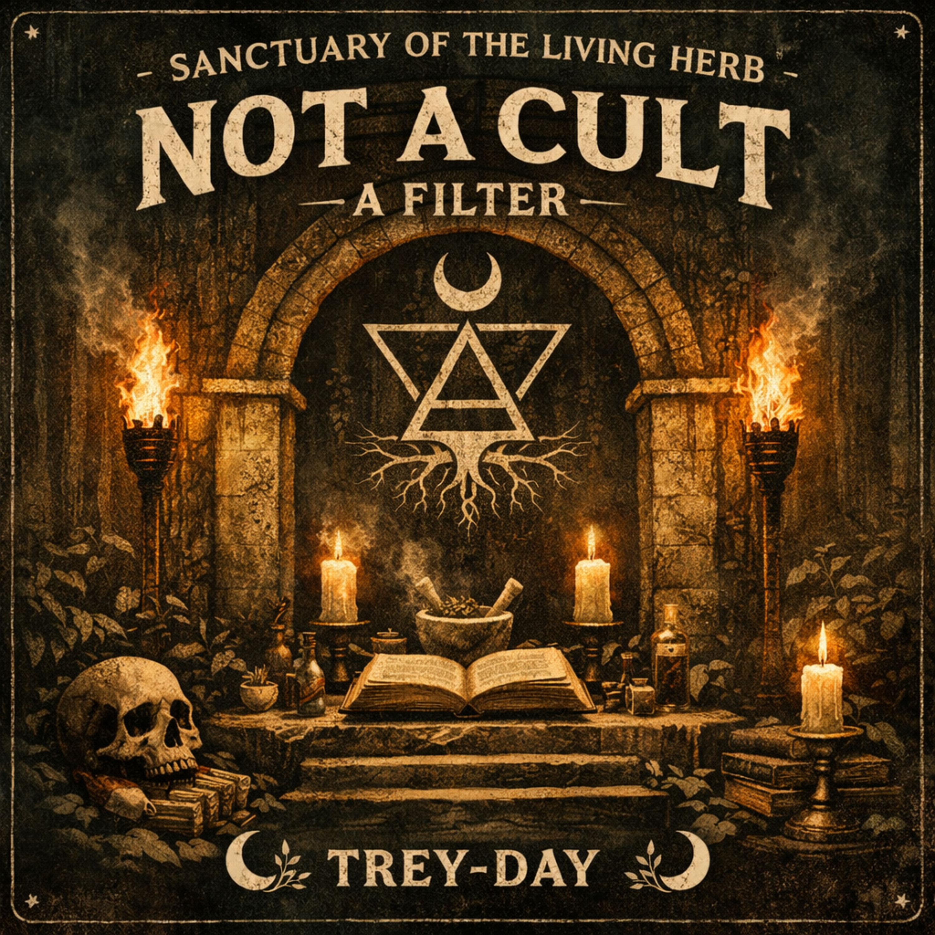 NOT A CULT A FILTER artwork