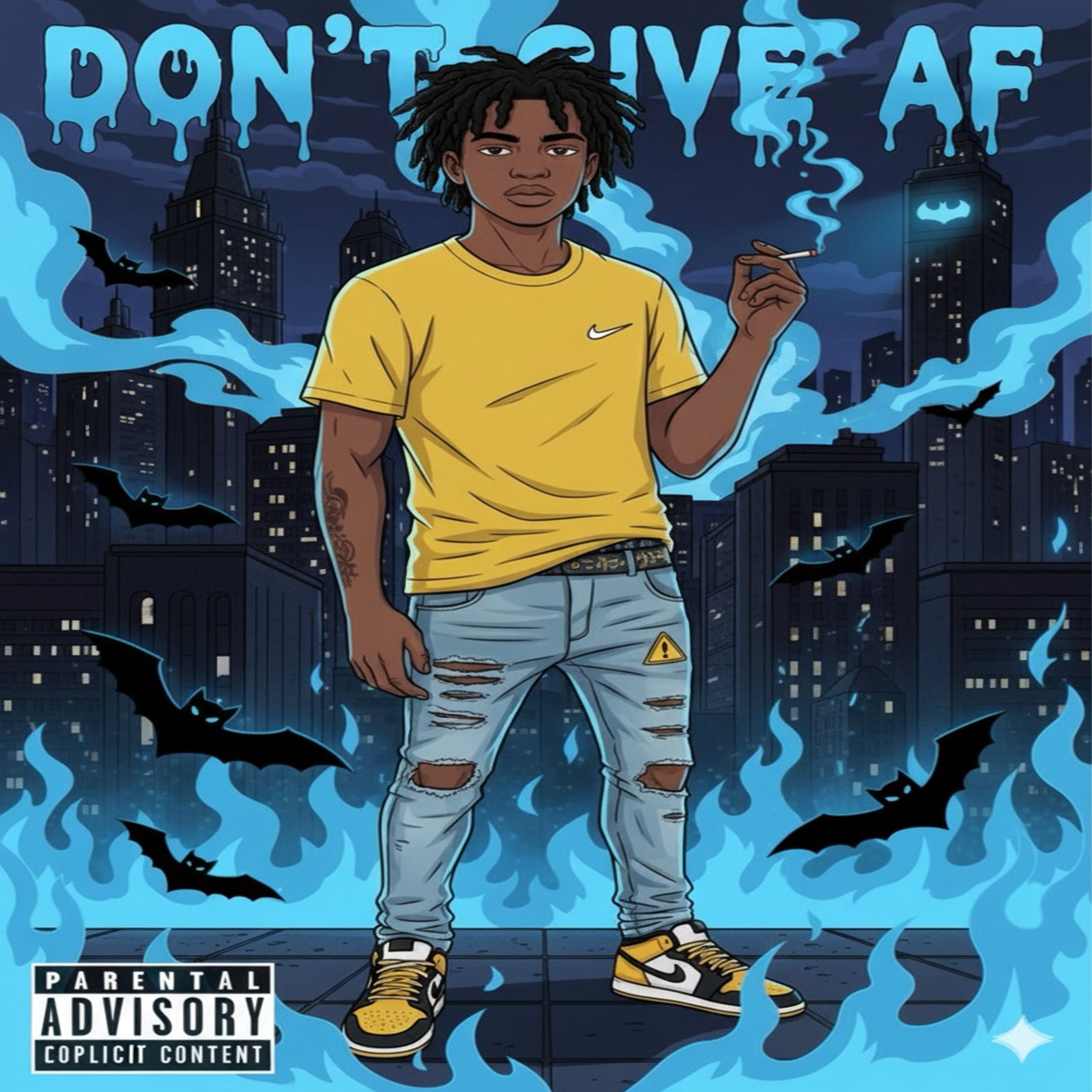 DON’T GIVE AF artwork