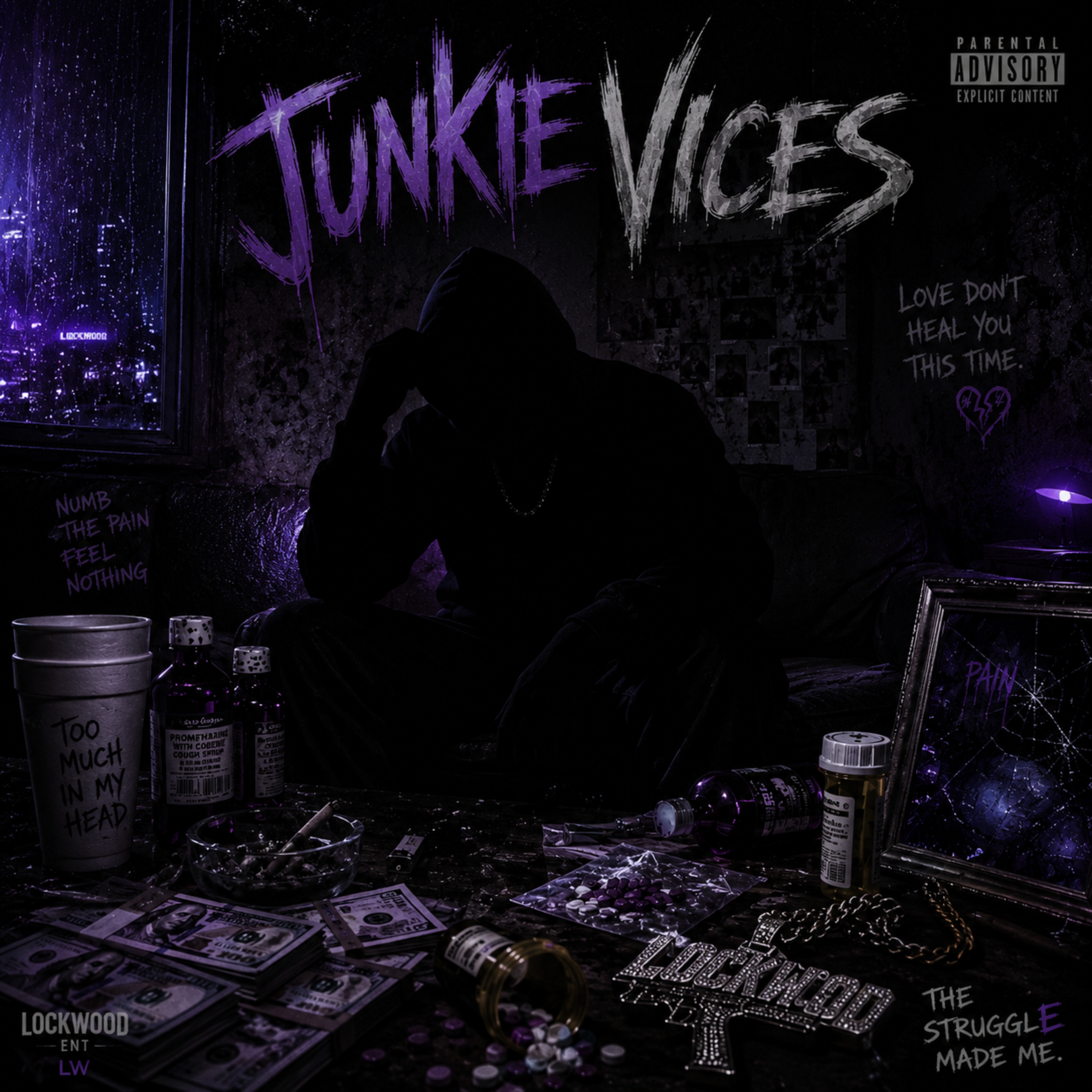JunkieVices by ItzBluBenjii cover art