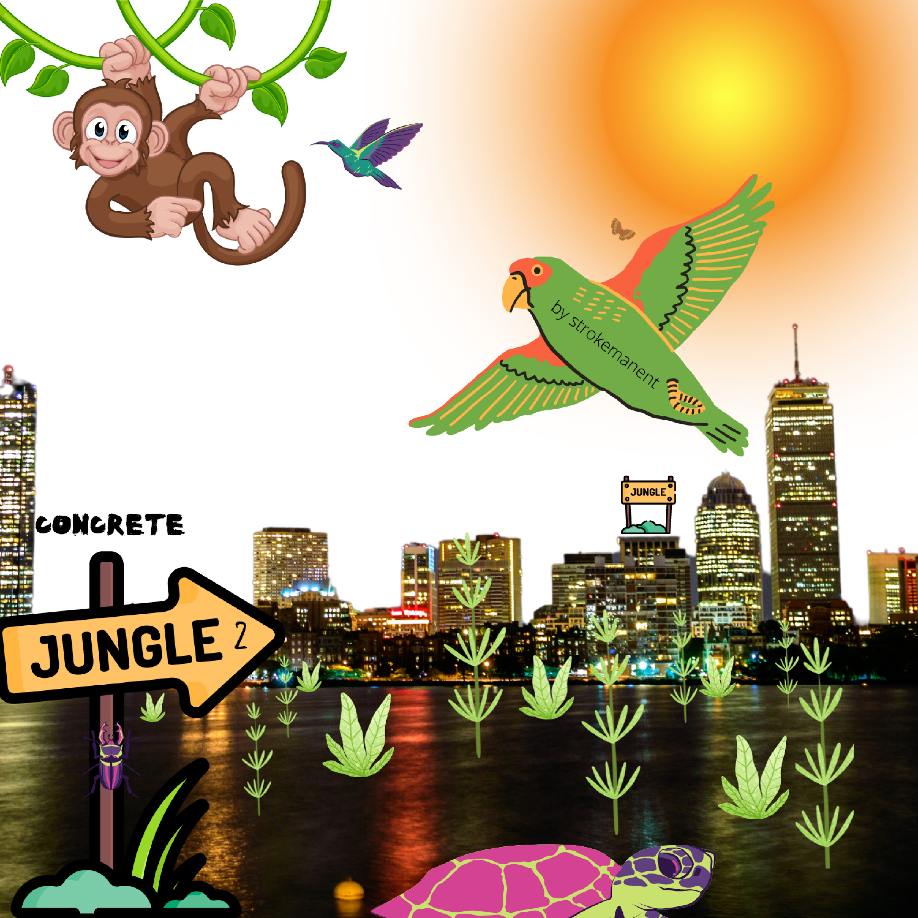Concrete Jungle Two artwork