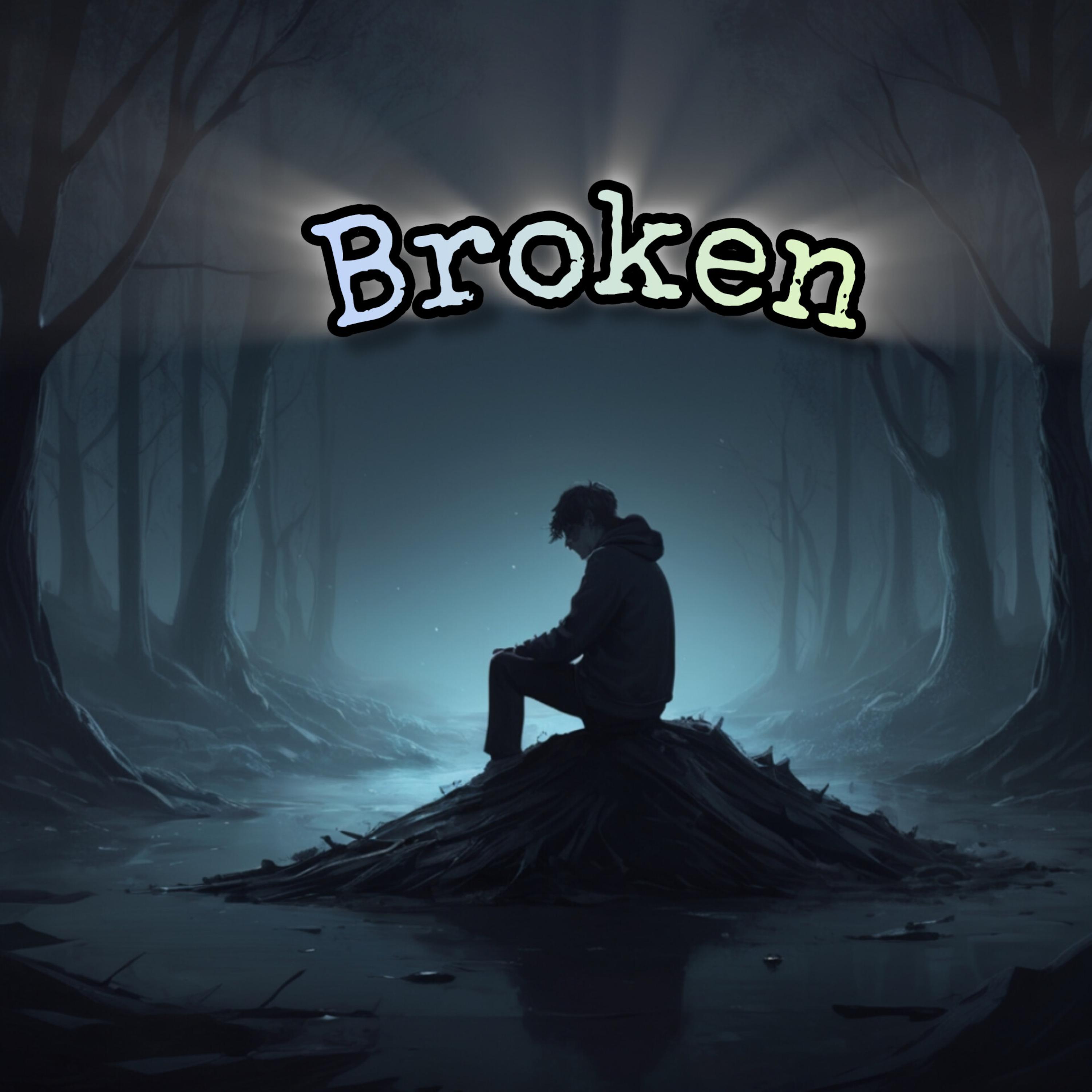 Broken artwork